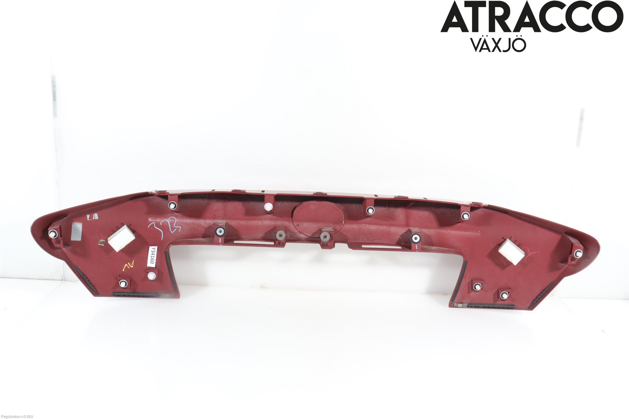 Toyota C-HR 16-23 Refleksplate - Skiltplate