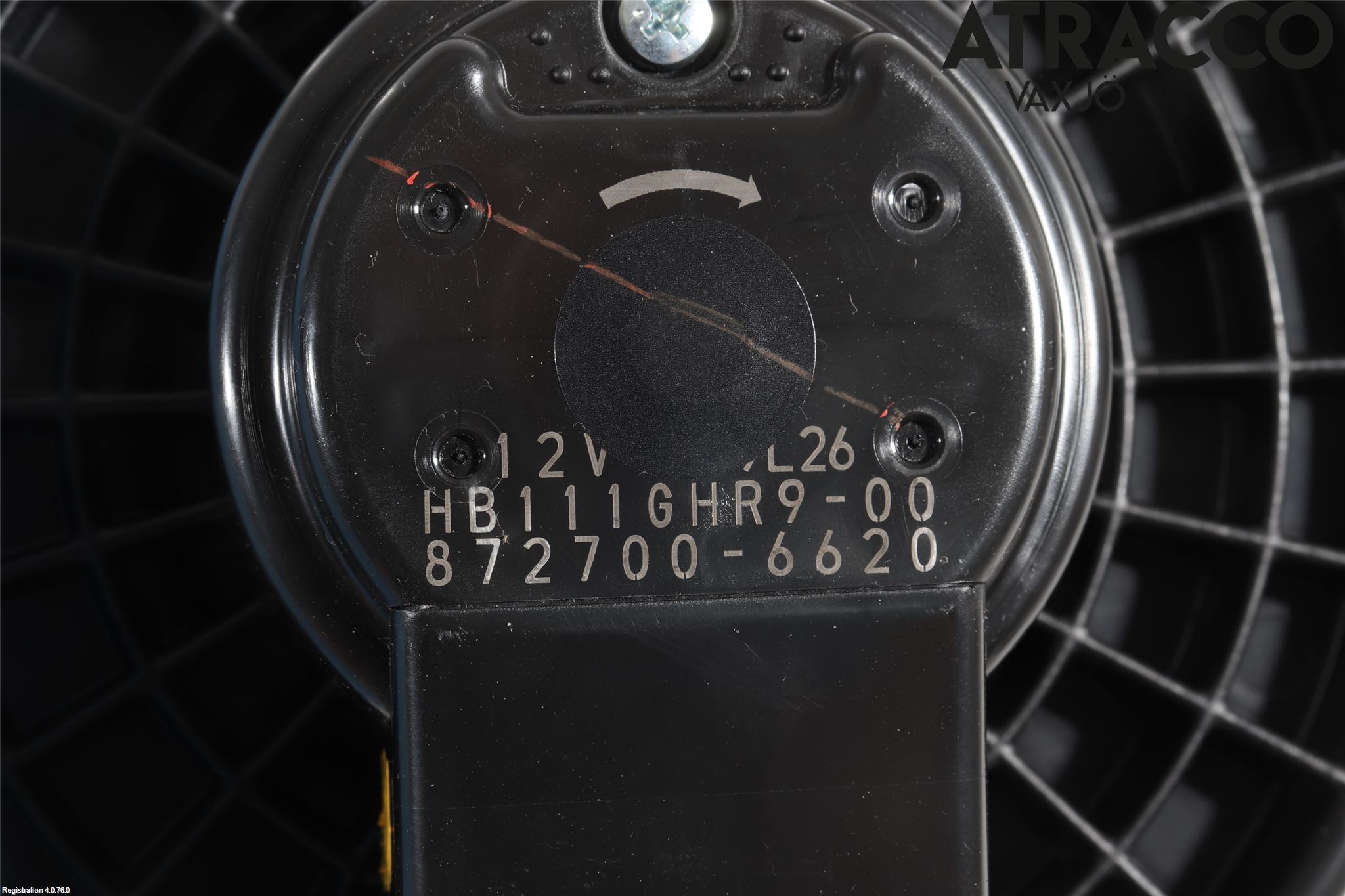 Mazda CX-30 20- Varmeapparat Viftemotor