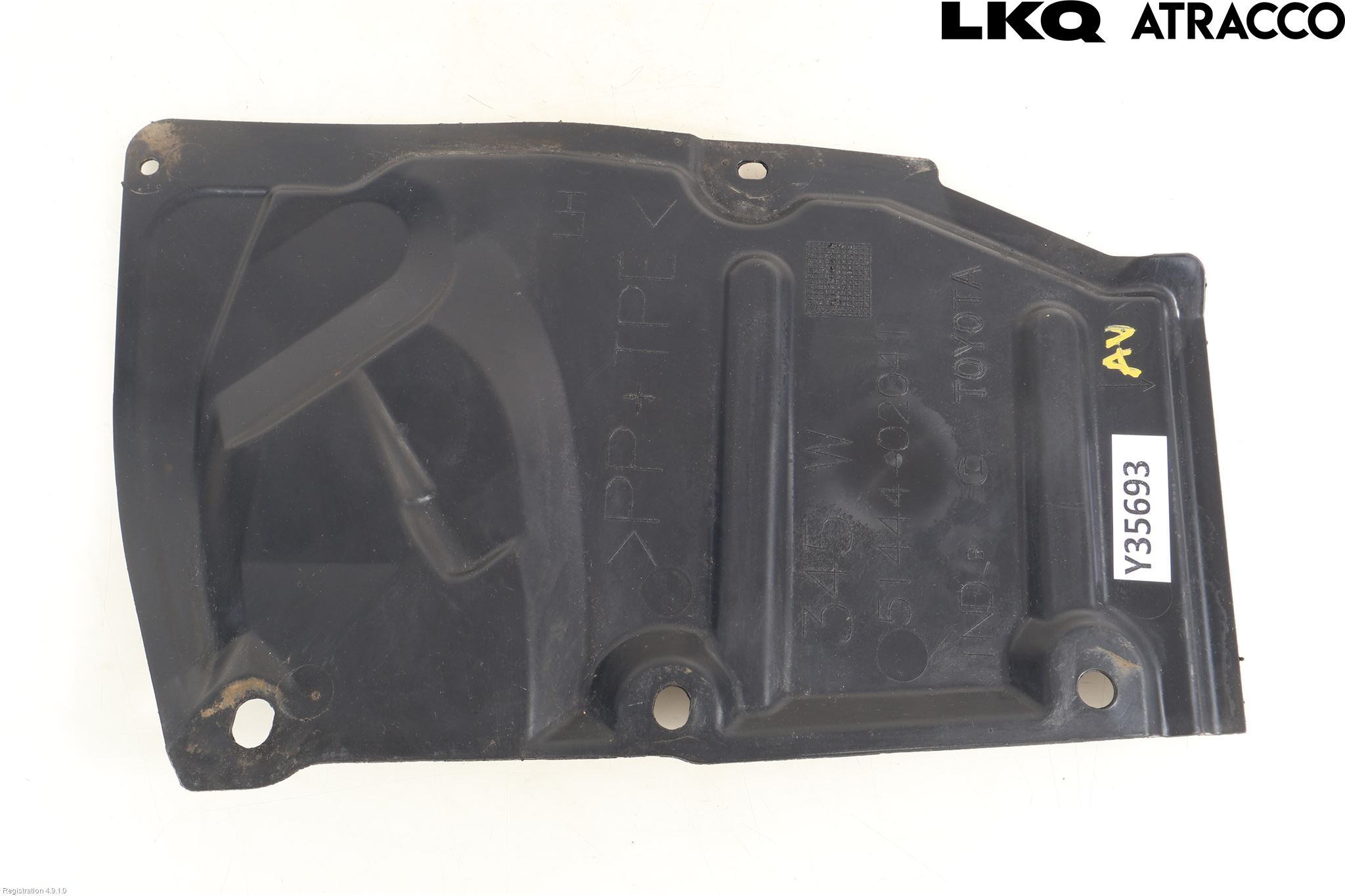 Toyota AVENSIS 09-15 Bunnplate U Motor-Gear-Dørk