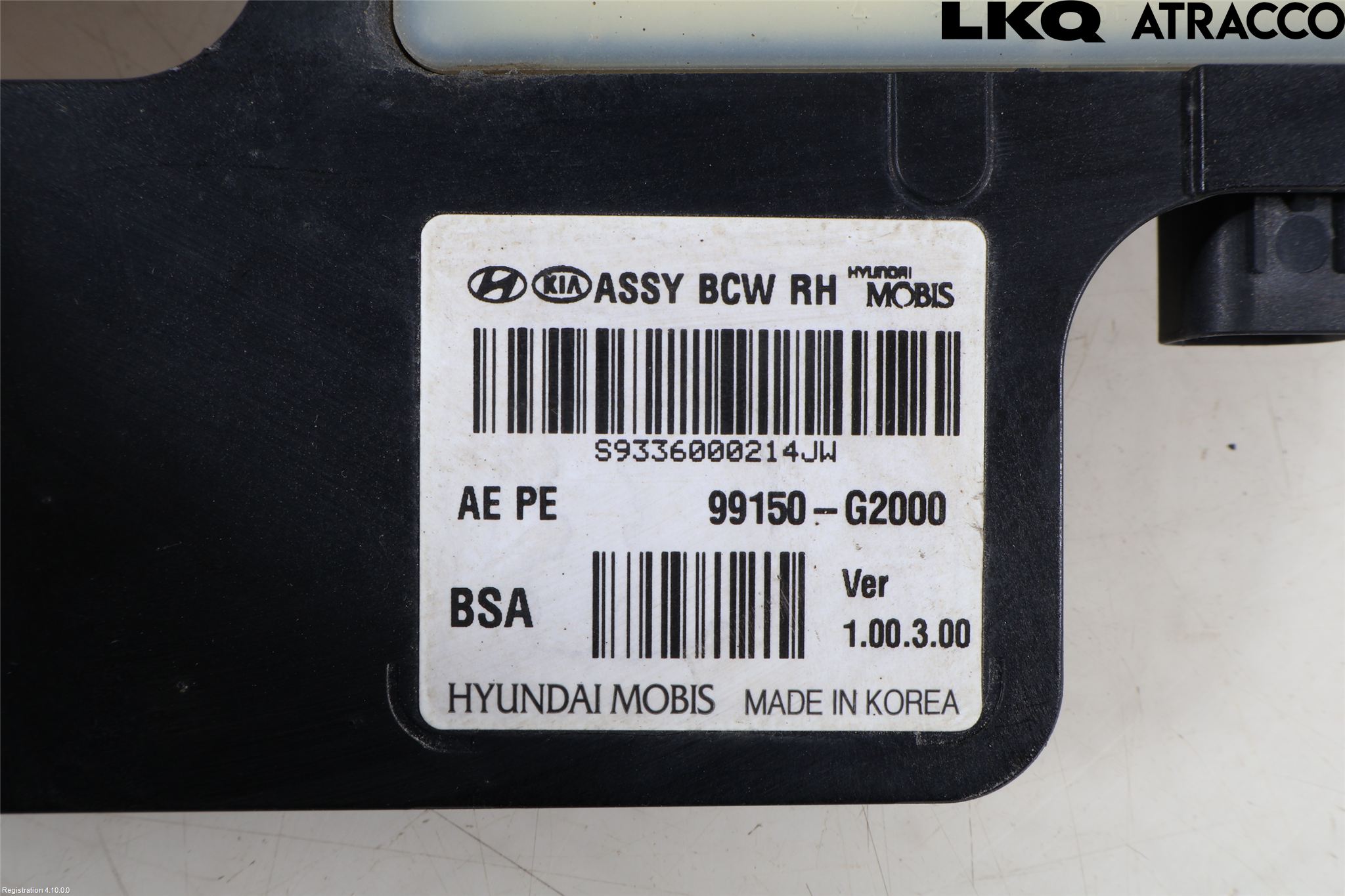 Hyundai IONIQ AE 17-22 Sensor Kollisjonsbeskyttelse