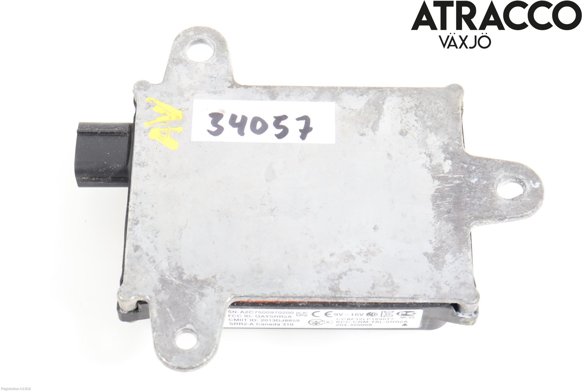 Toyota PRIUS (ZVW50) 16-21 Sensor Kollisjonsbeskyttelse