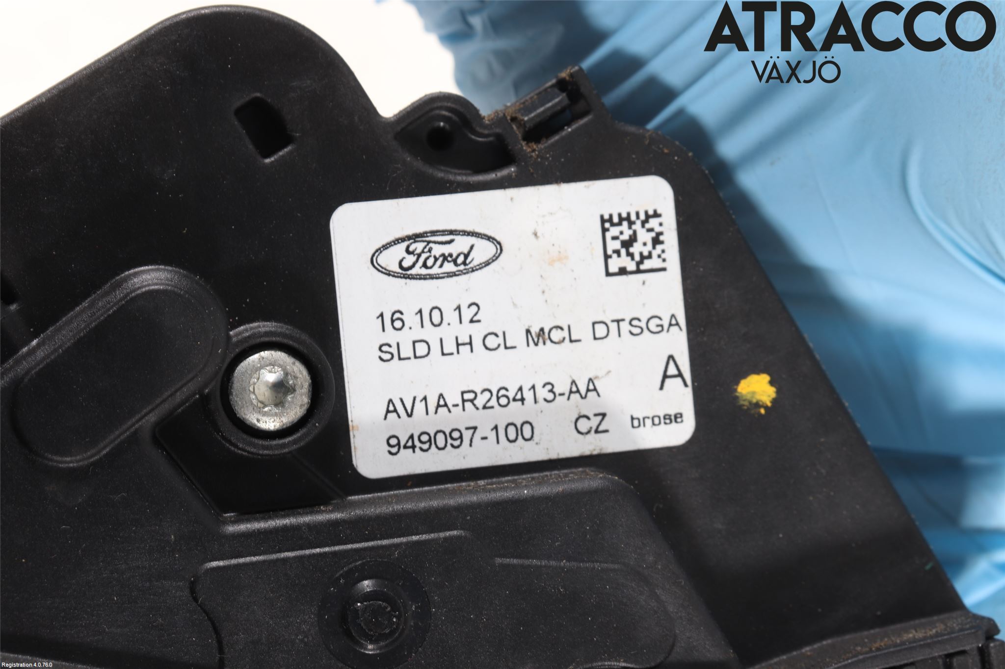 Ford B-MAX 12-17 Dørlås - Låsekasse