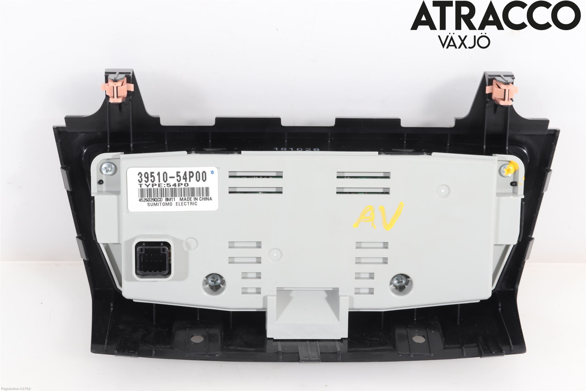 Suzuki VITARA 15- Varme Ac Betjening-Display