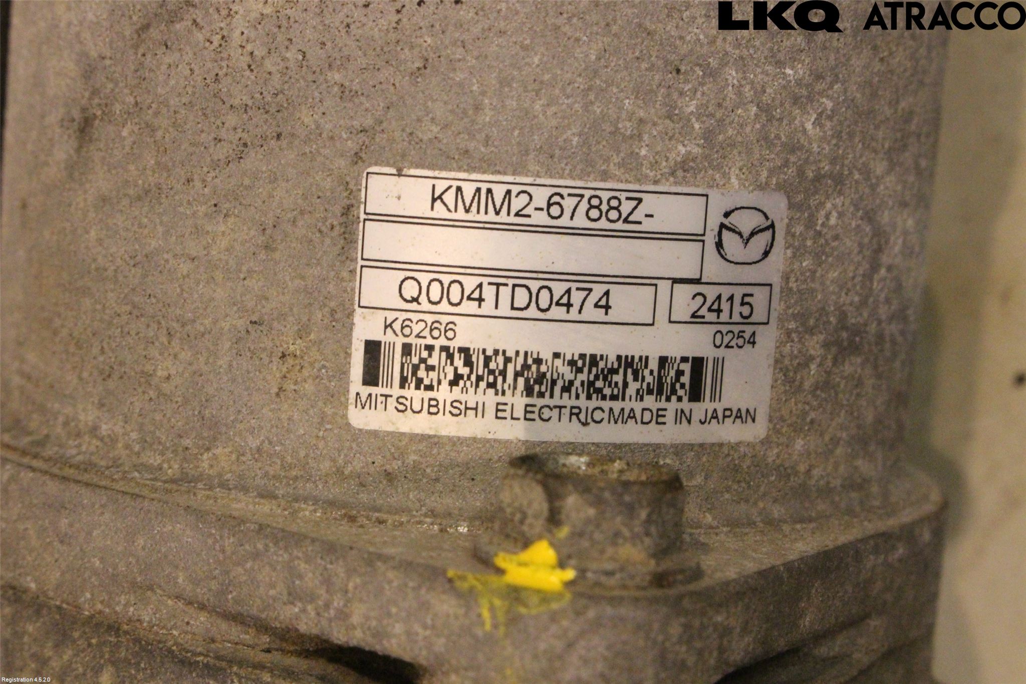 Mazda CX-60 22- Servo Snekke - Tannstang