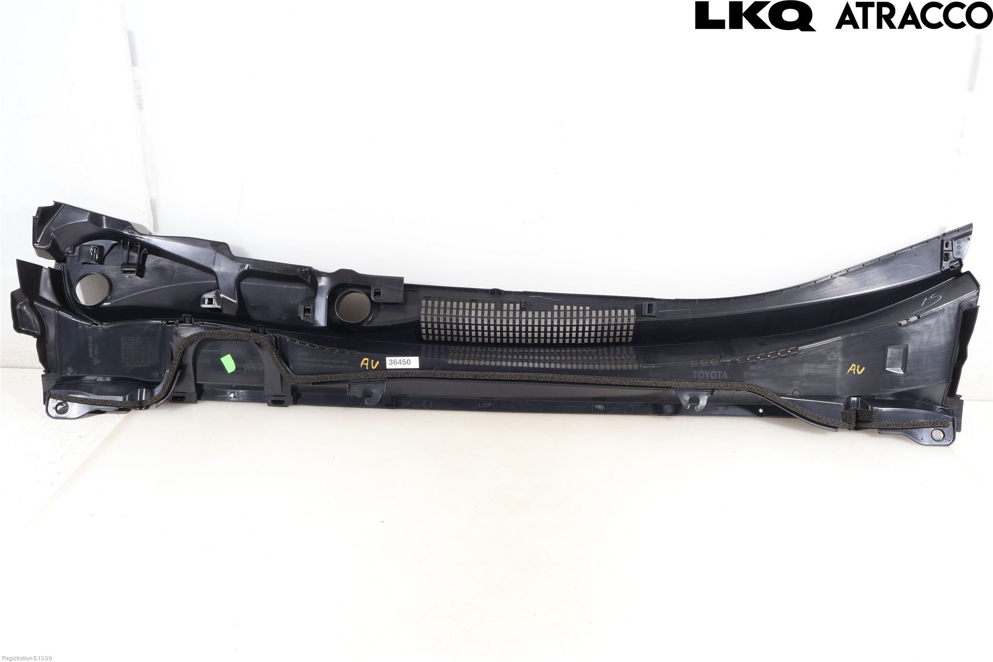 Toyota COROLLA 19- Visker Deksel-Grill-Under Frr