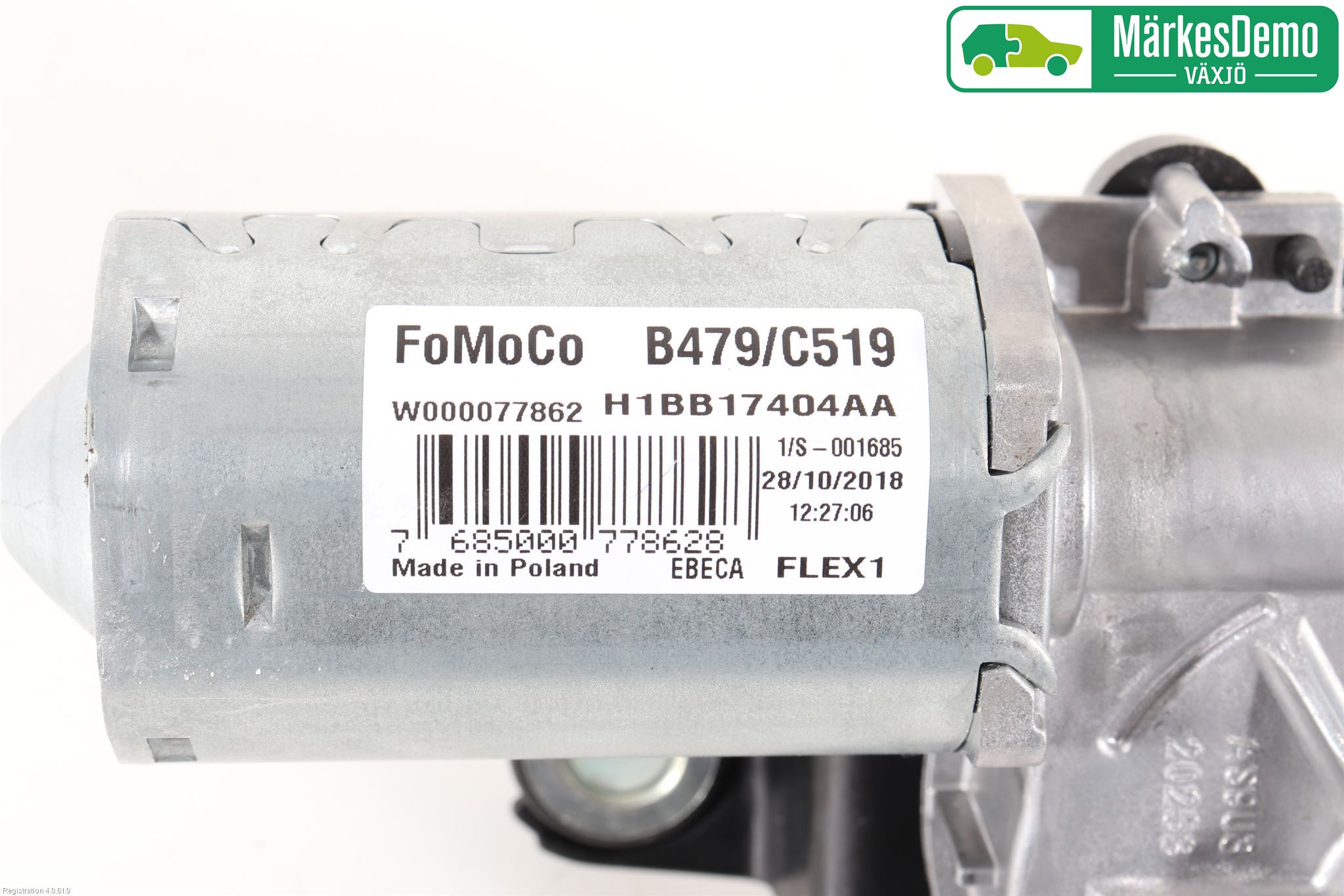 Ford FIESTA (VII) 18-23 Viskermotor Bakluke