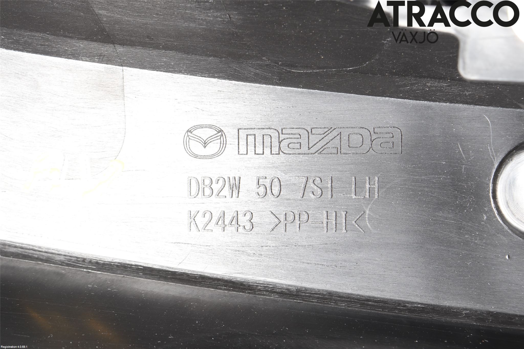 Mazda CX-3 Visker Deksel-Grill-Under Frr