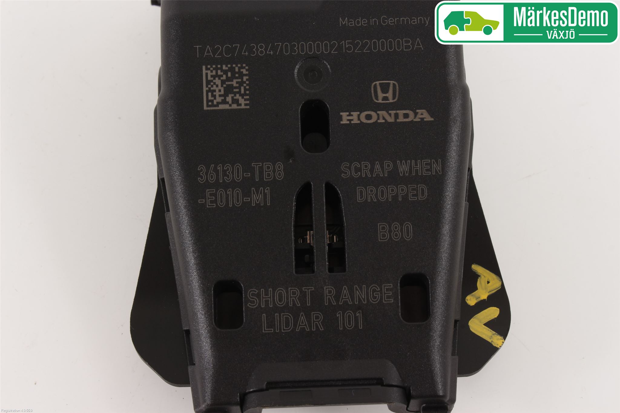 Honda CIVIC 12-16 Sensor Kollisjonsbeskyttelse