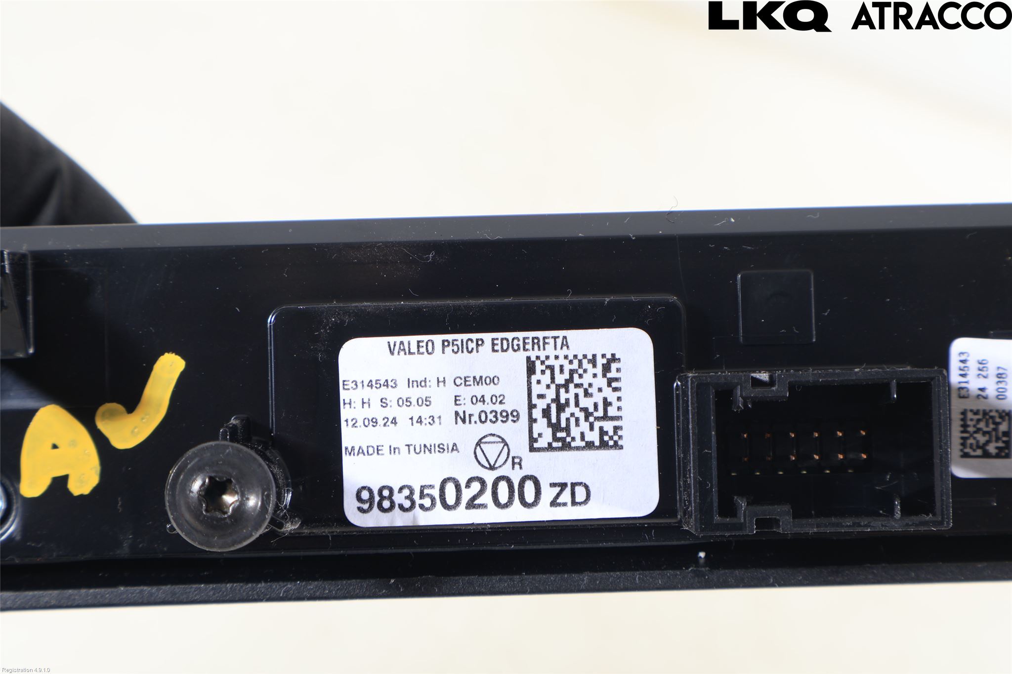 Peugeot 308/E-308 21- Varme Ac Betjening-Display