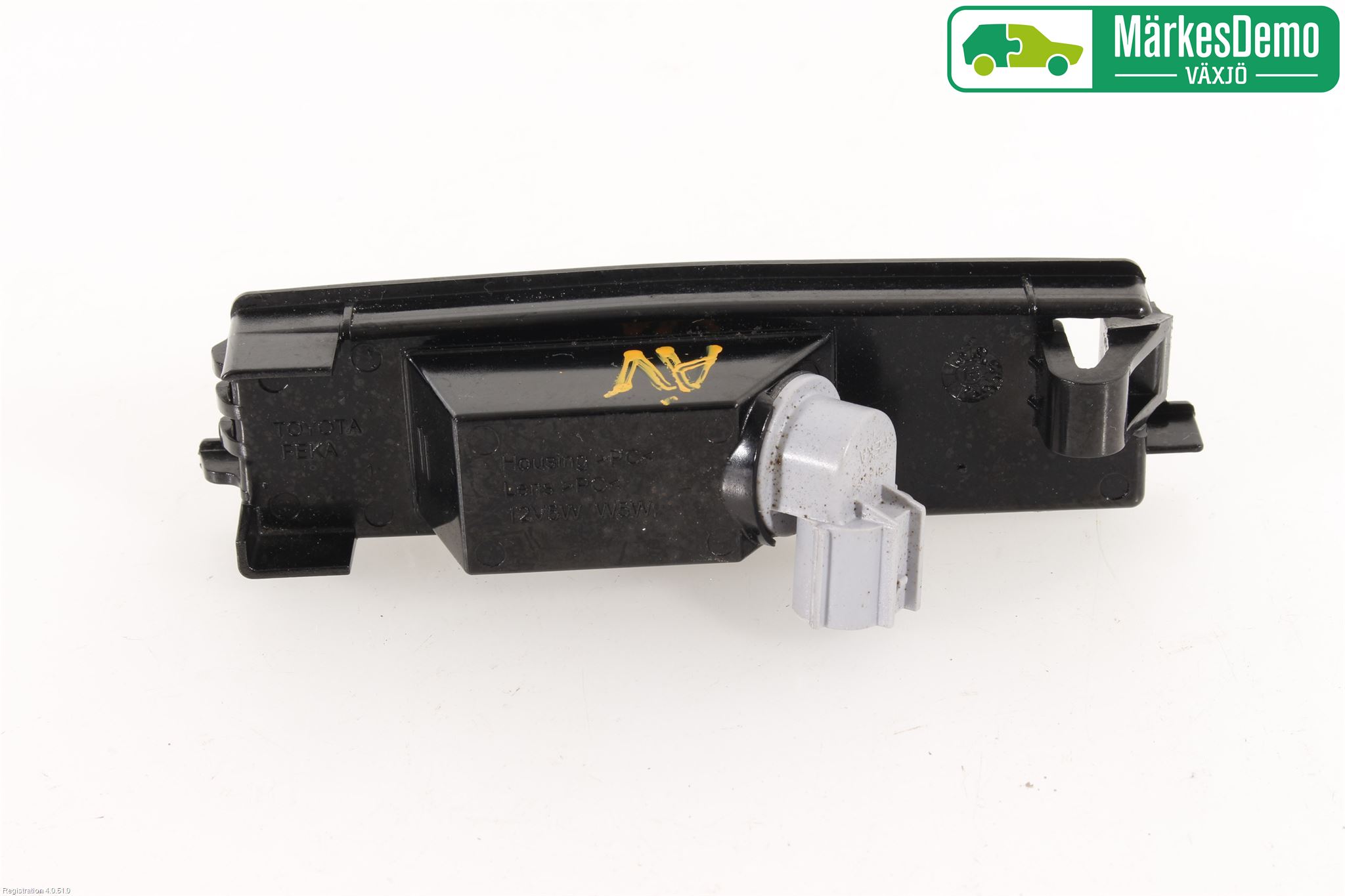 Toyota AURIS 13-19 Skilt Belysning