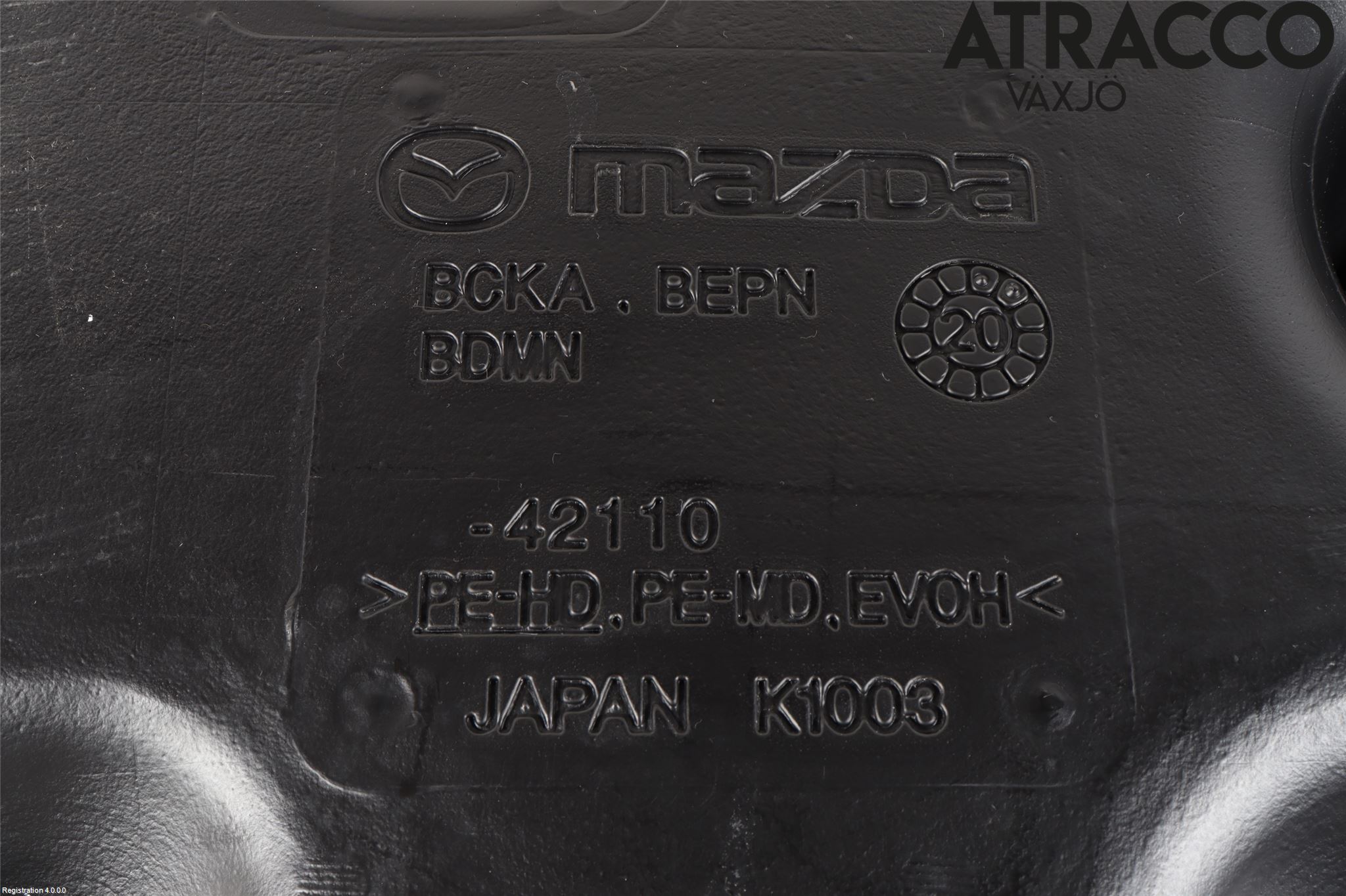 Mazda 3 IV 19- Drivstofftank Innsprøytning
