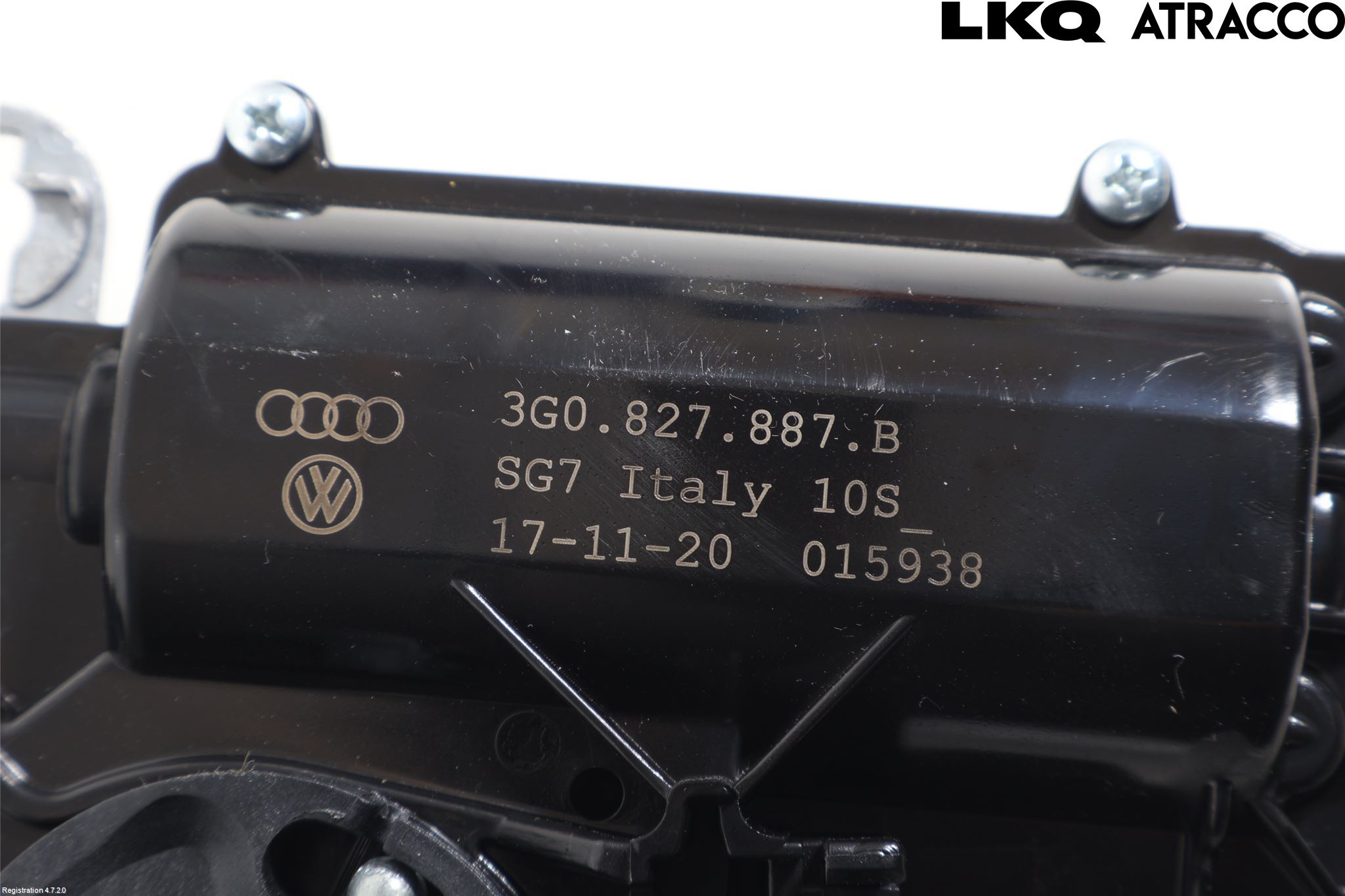 Volkswagen VW ARTEON 17- Bakluke-Lokk Låsekasse