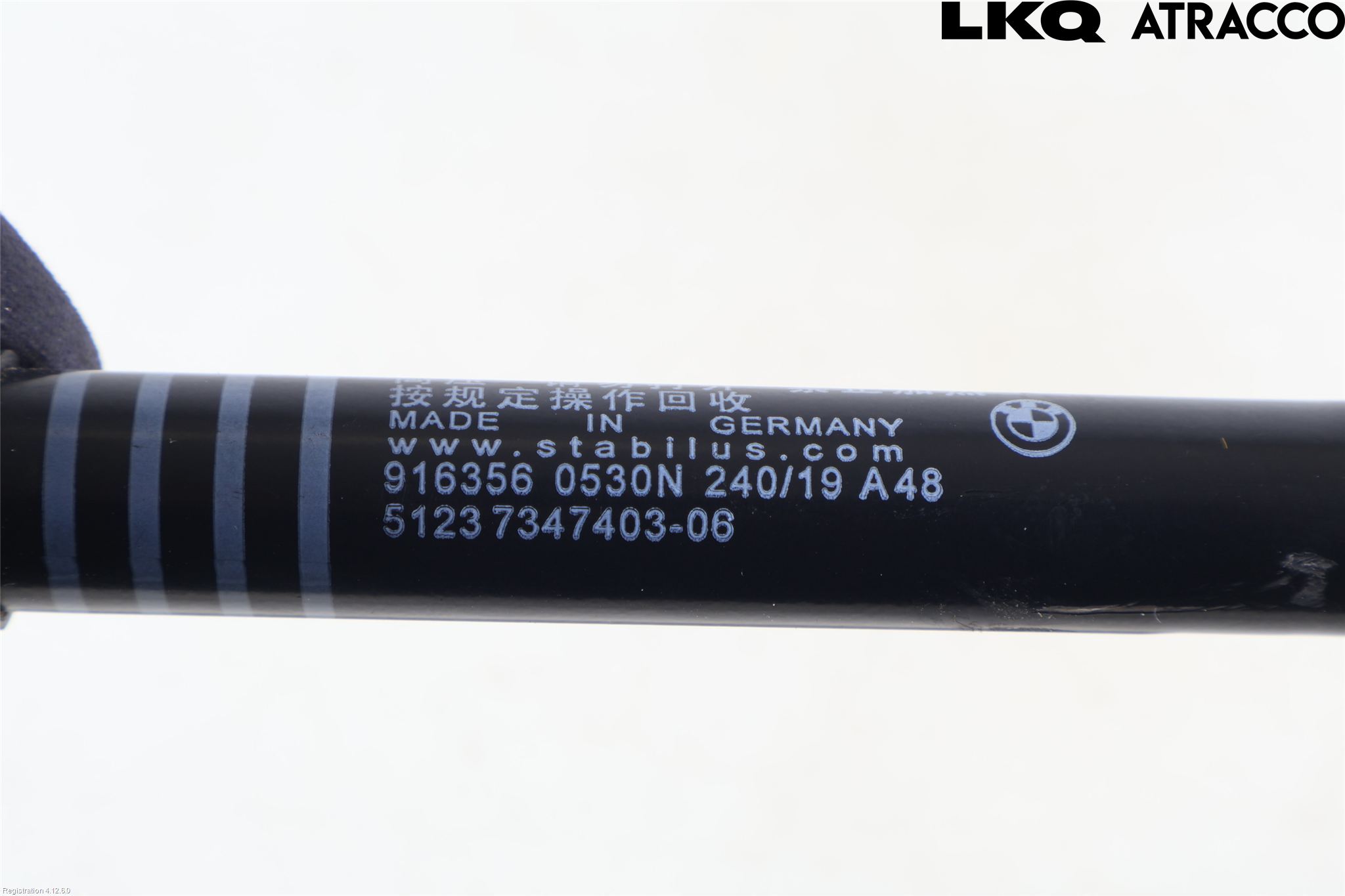 BMW 5 G30/G31/F90 17-23 Panser Demper-Gassfjær