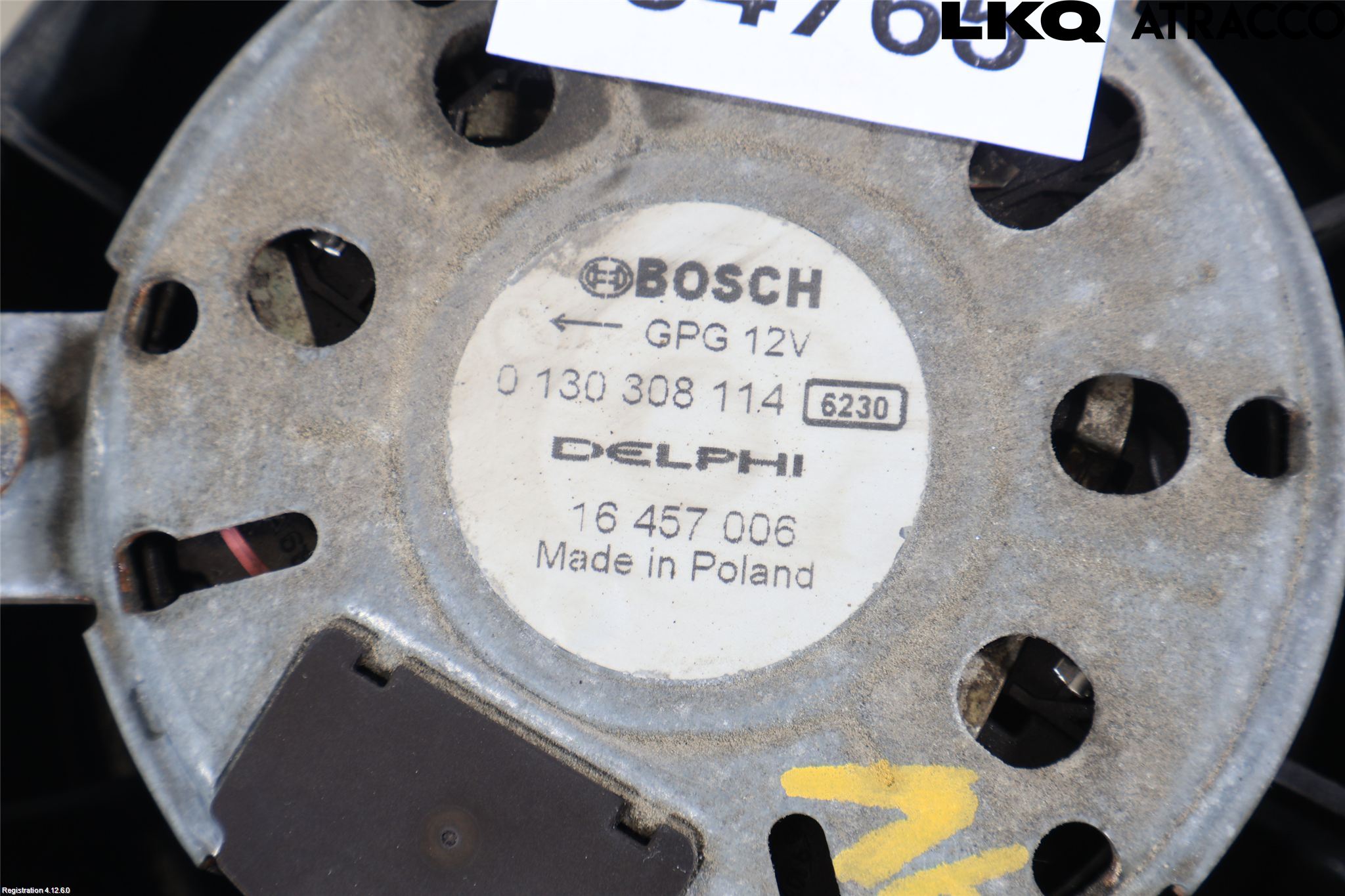 Opel ASTRA J 10-15 Kjølevifte Elektrisk