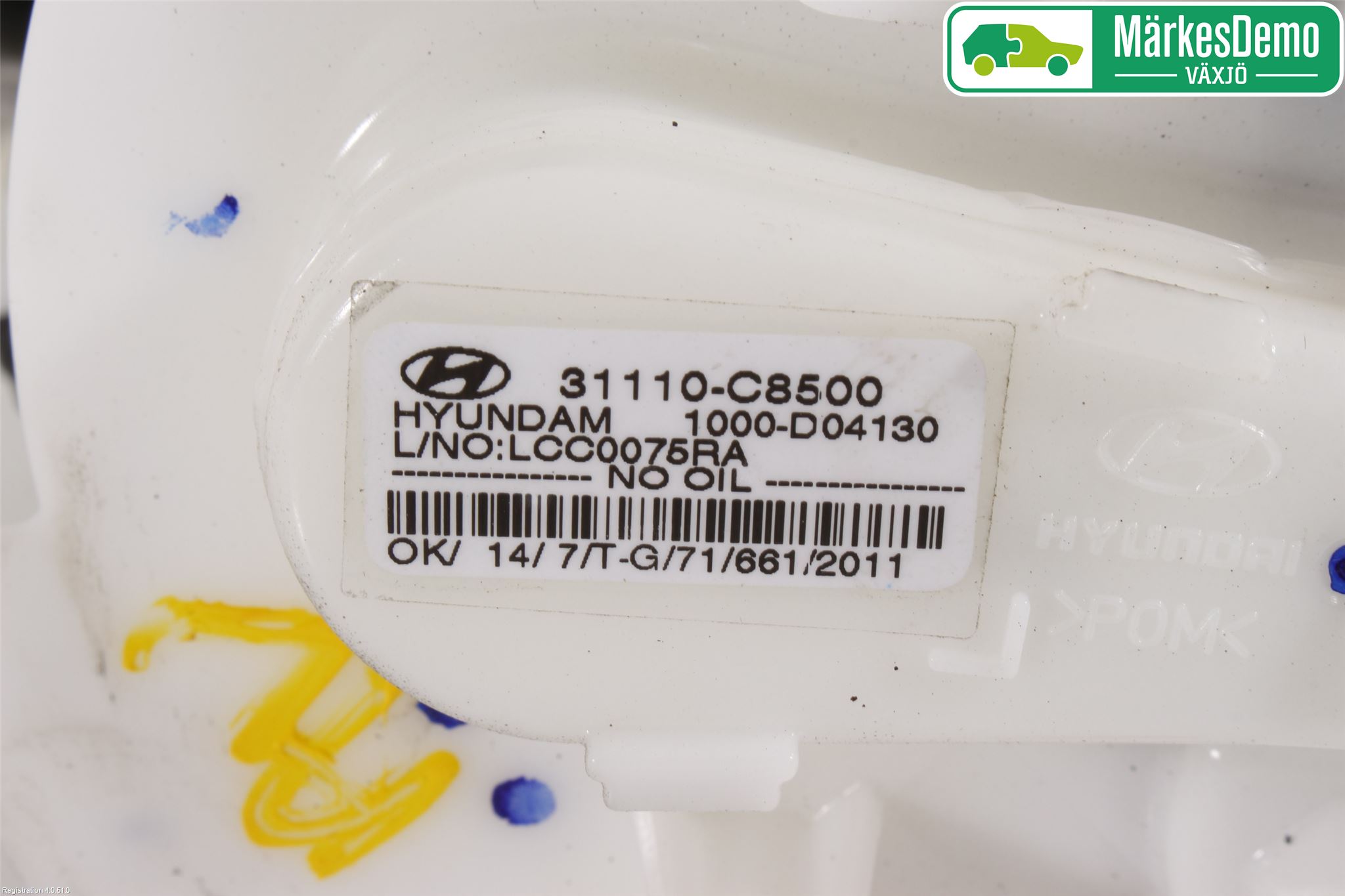 Hyundai i20 GB 15-20 Drivstoffpumpe Fødepumpe El