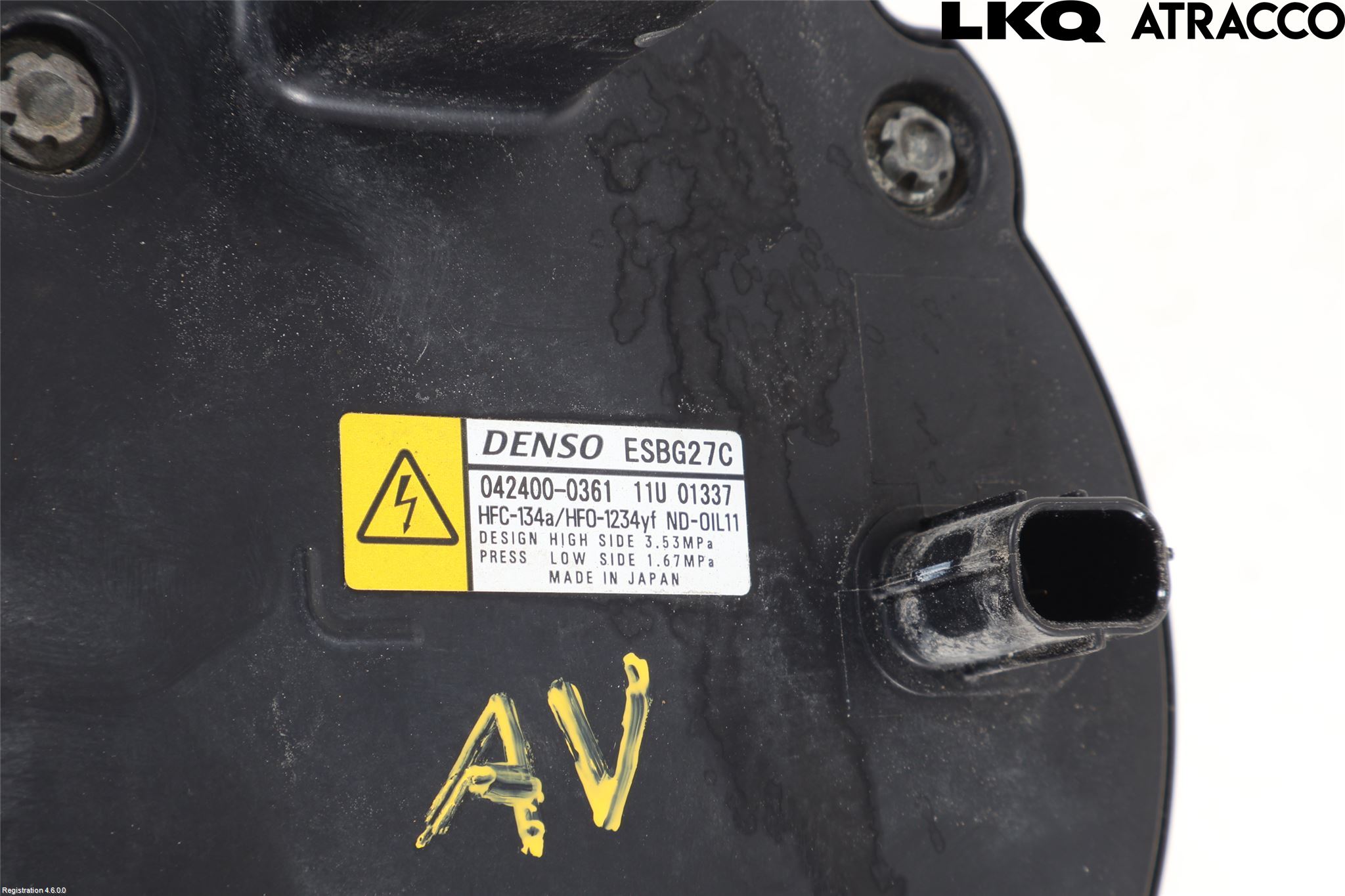 Toyota PRIUS (ZVW50) 16-21 Varme Ac Kompressor