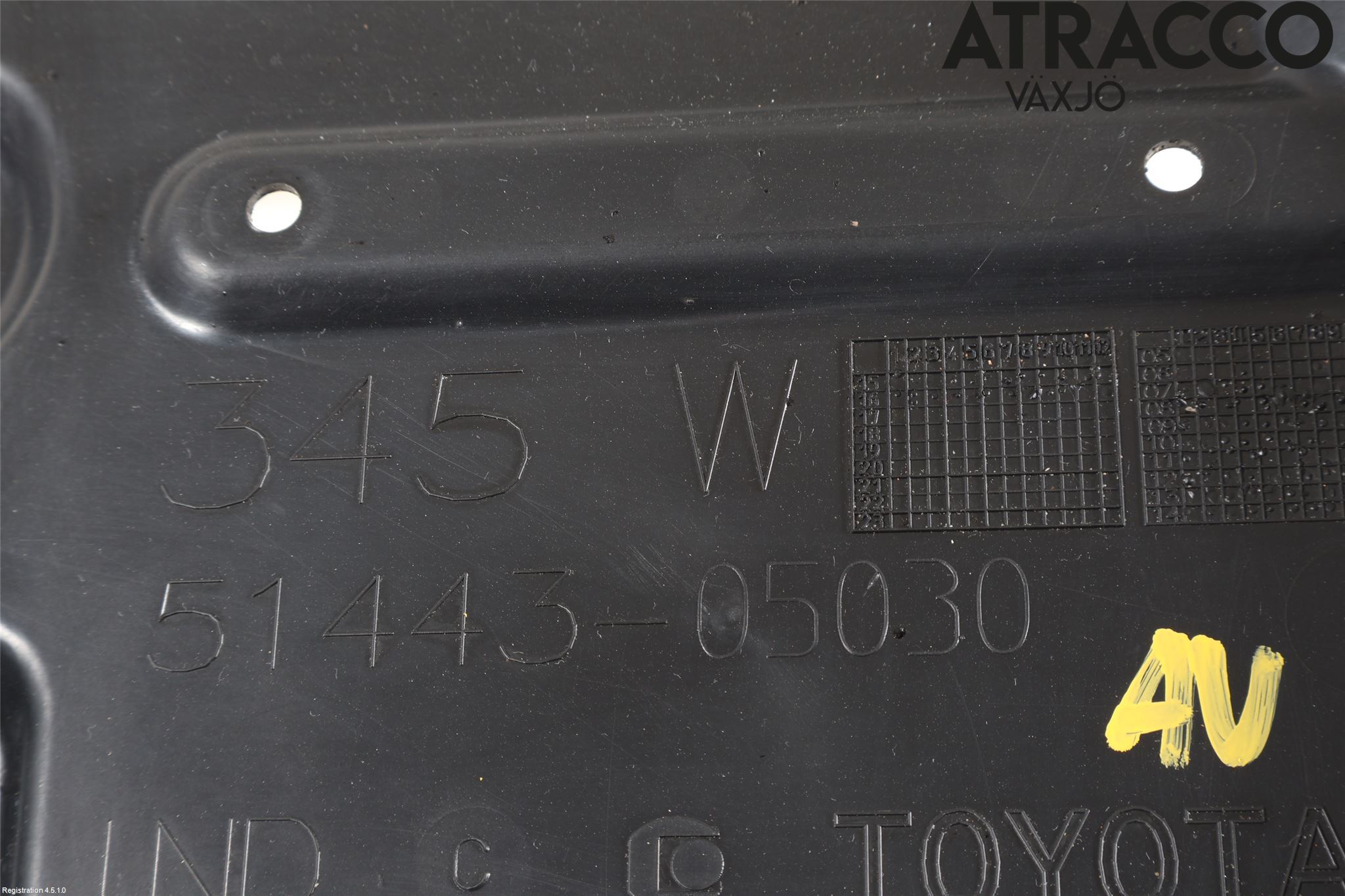 Toyota AURIS 13-19 Bunnplate U Motor-Gear-Dørk
