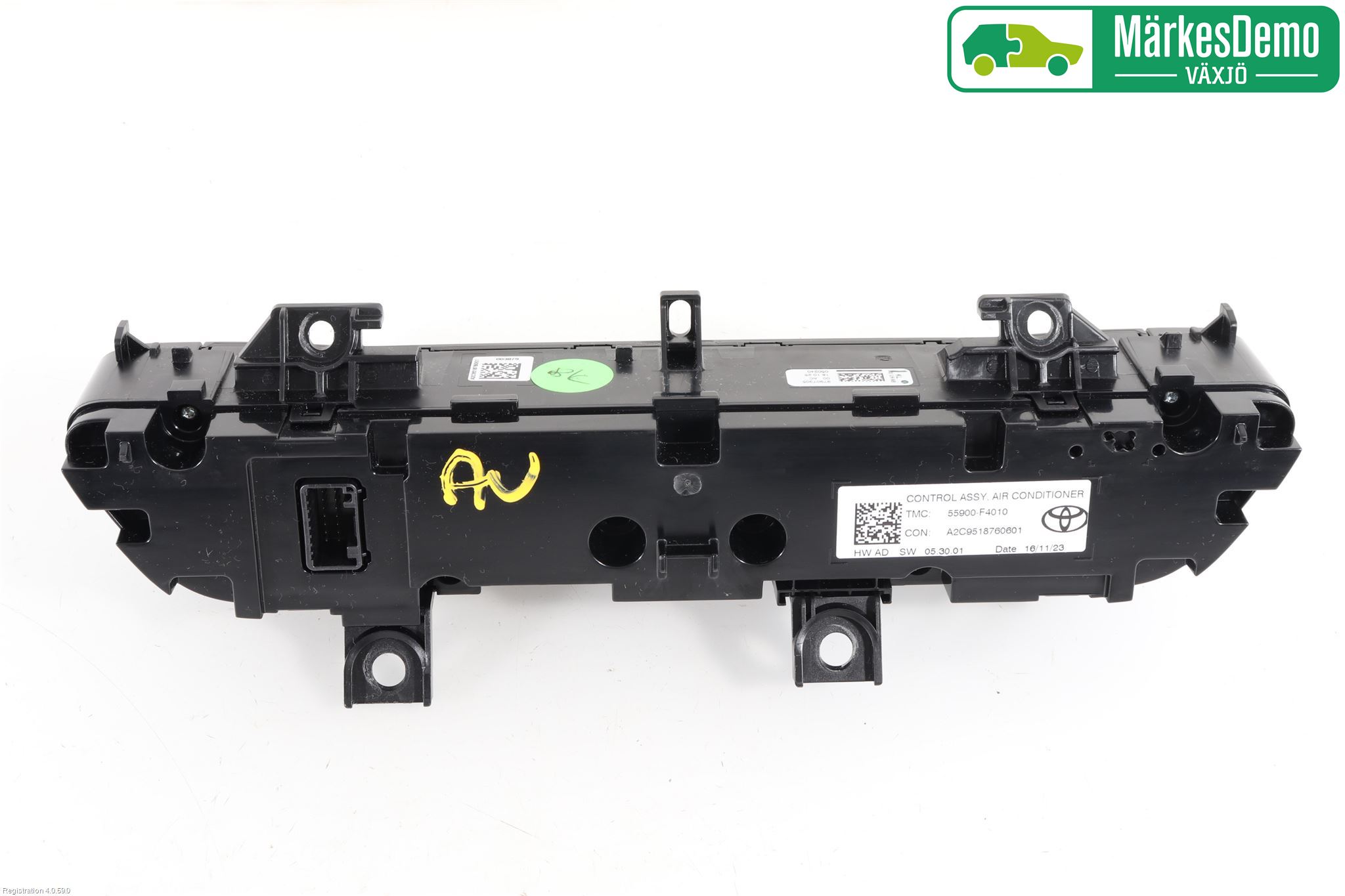 Toyota C-HR 16-23 Varme Ac Betjening-Display