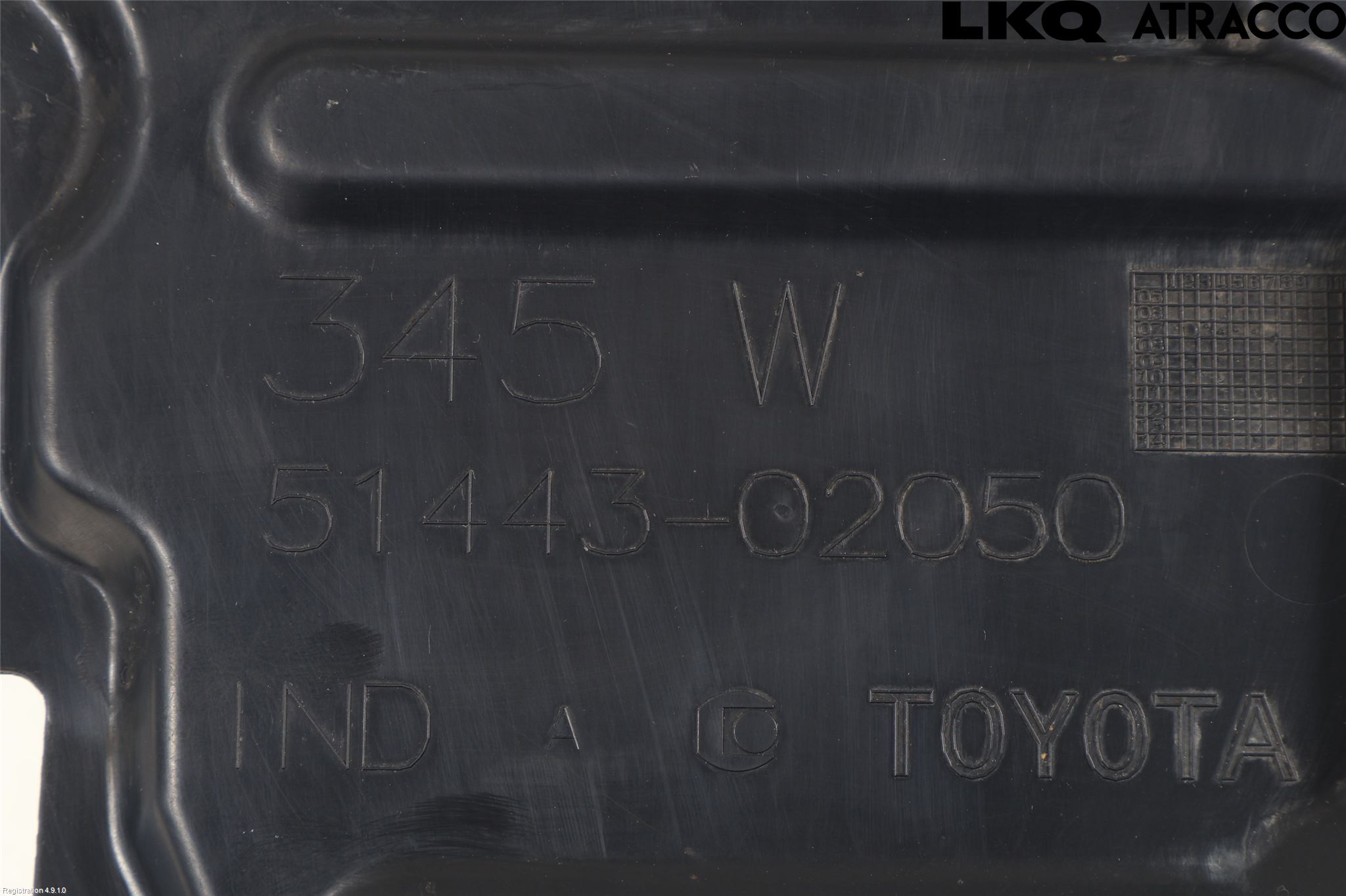 Toyota AURIS 07-09 Bunnplate U Motor-Gear-Dørk