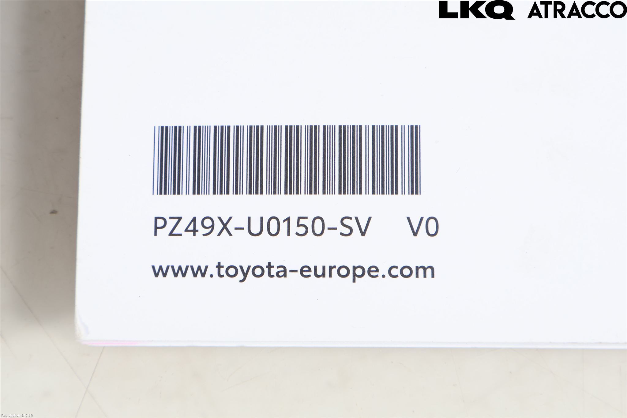 Toyota COROLLA 19- Instruksjonsbok