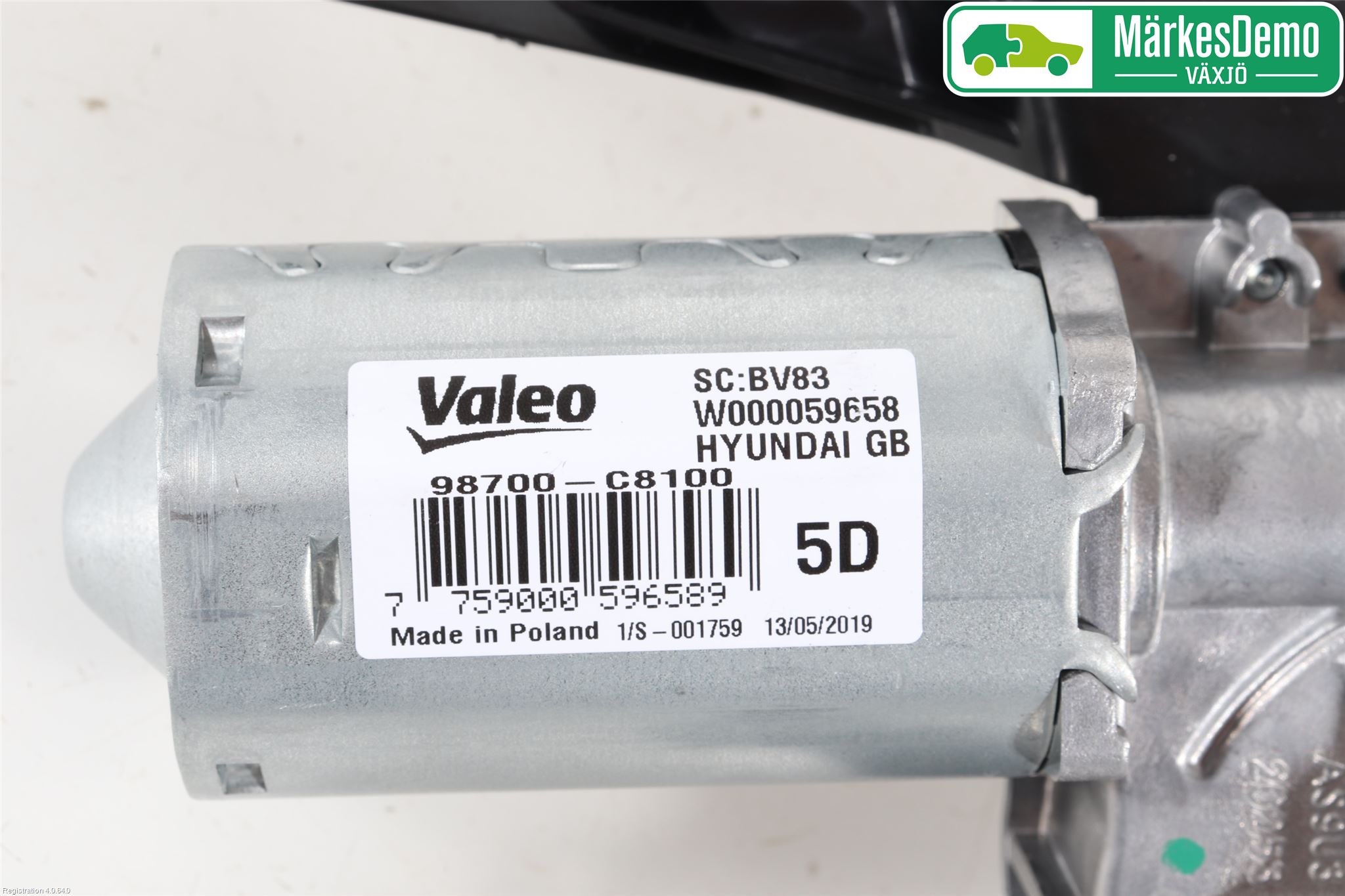 Hyundai i20 GB 15-20 Viskermotor Bakluke