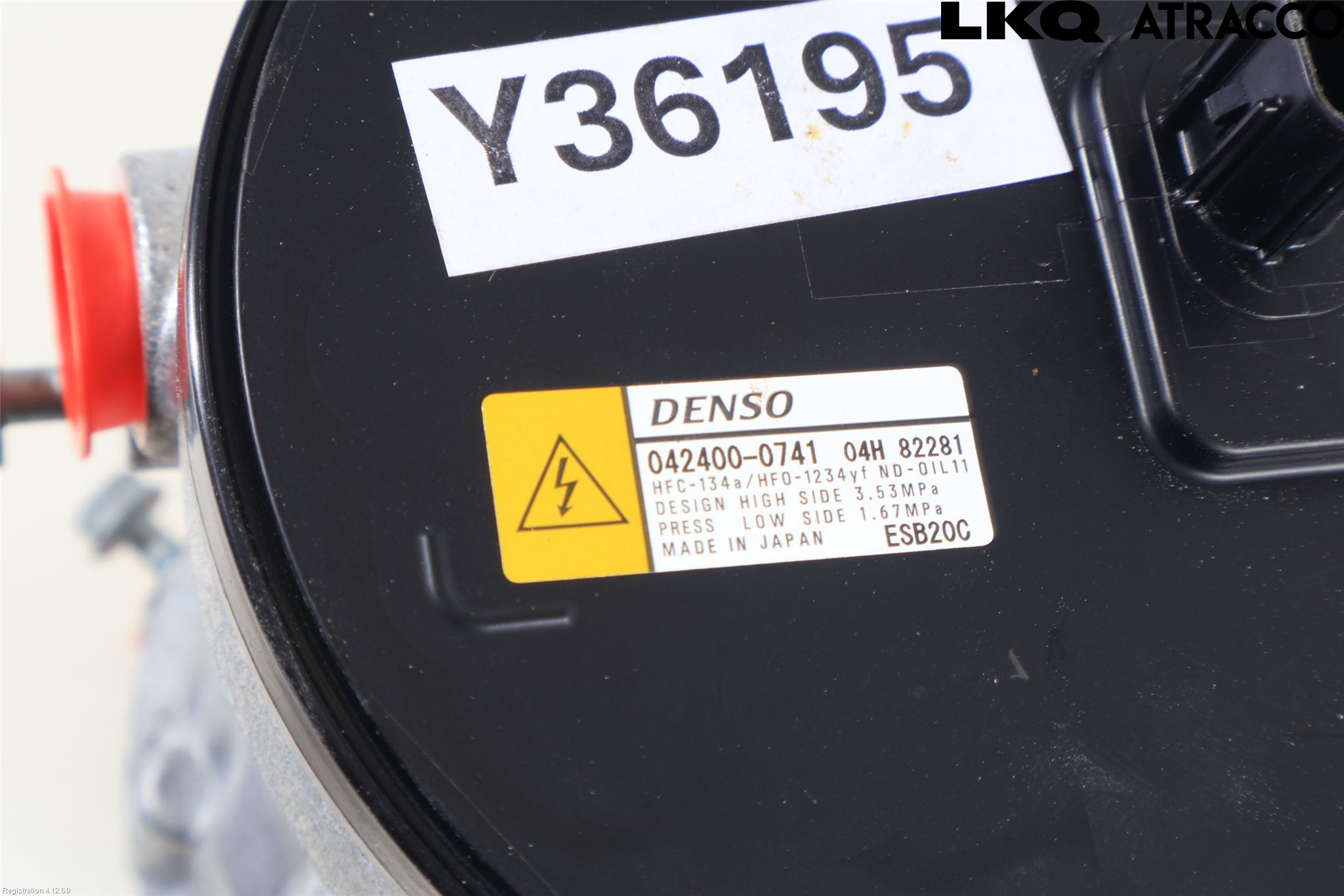 Toyota YARIS XP21 20- Varme Ac Kompressor