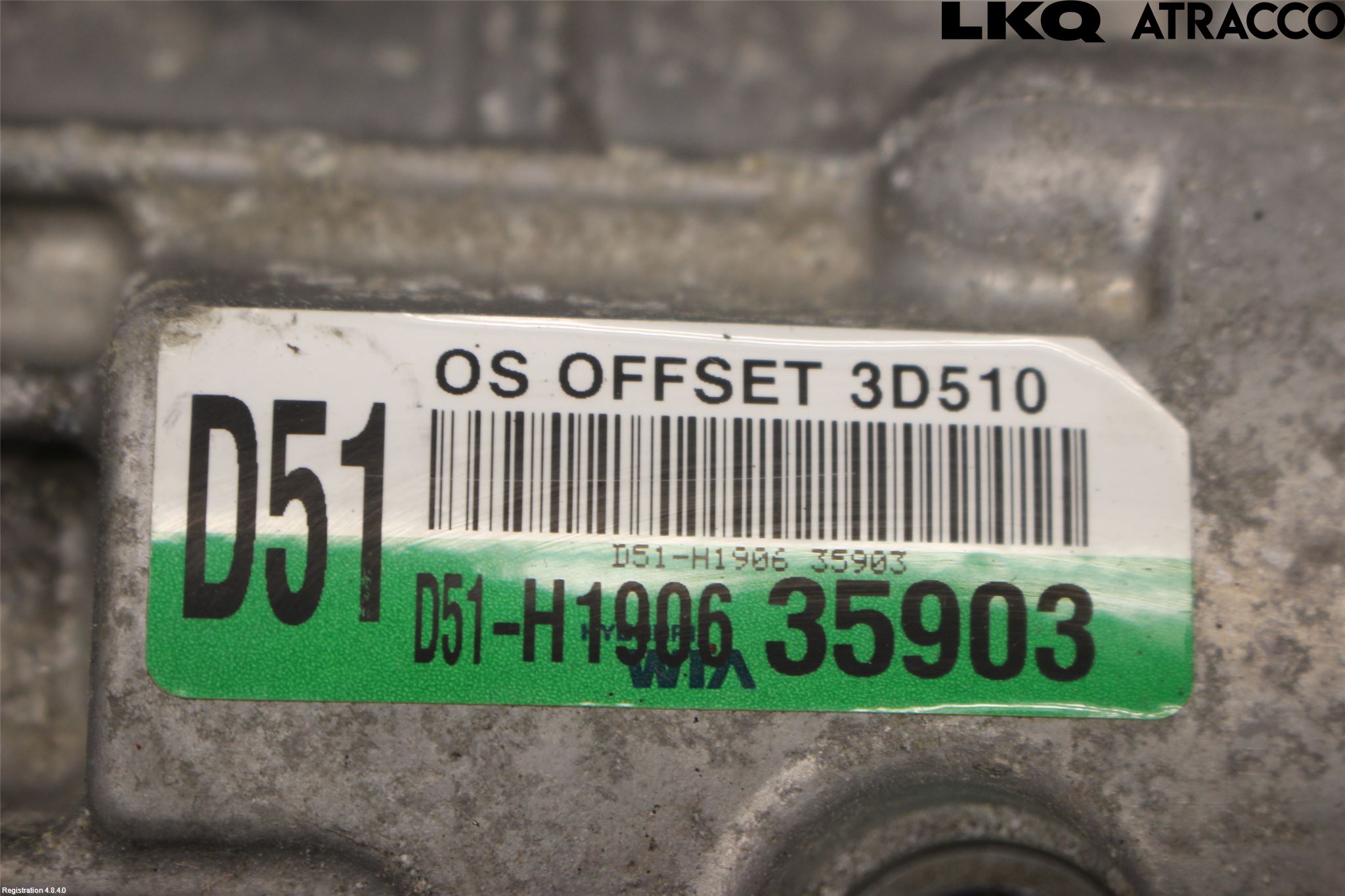 Hyundai KONA/ELECTRIC OS 18-23 Gearkasse Fordelingskasse