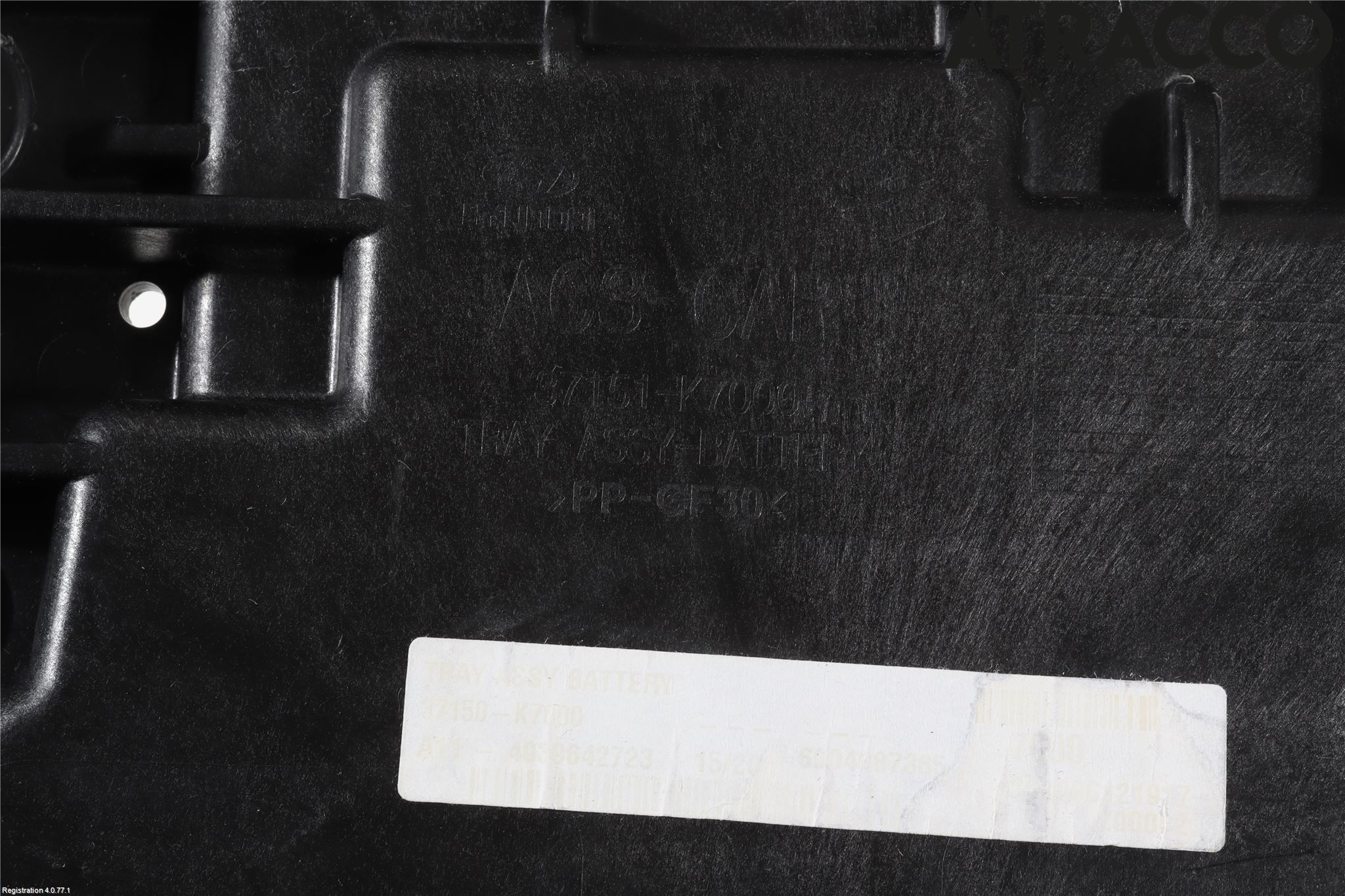 Hyundai i10 LA 20- Batterikasse - Feste - Holder