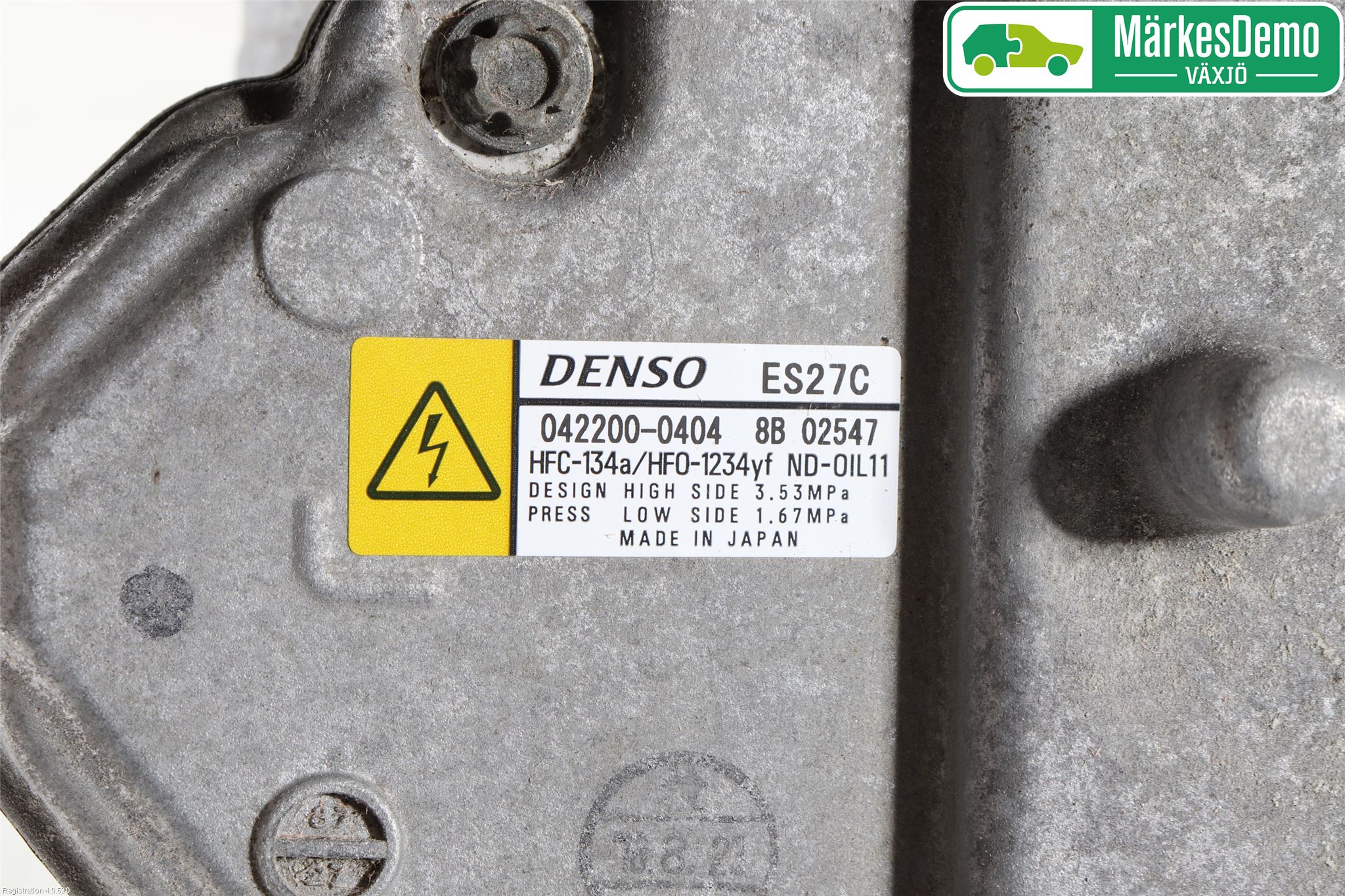 Toyota PRIUS+ ZVW40 12-20 Varme Ac Kompressor