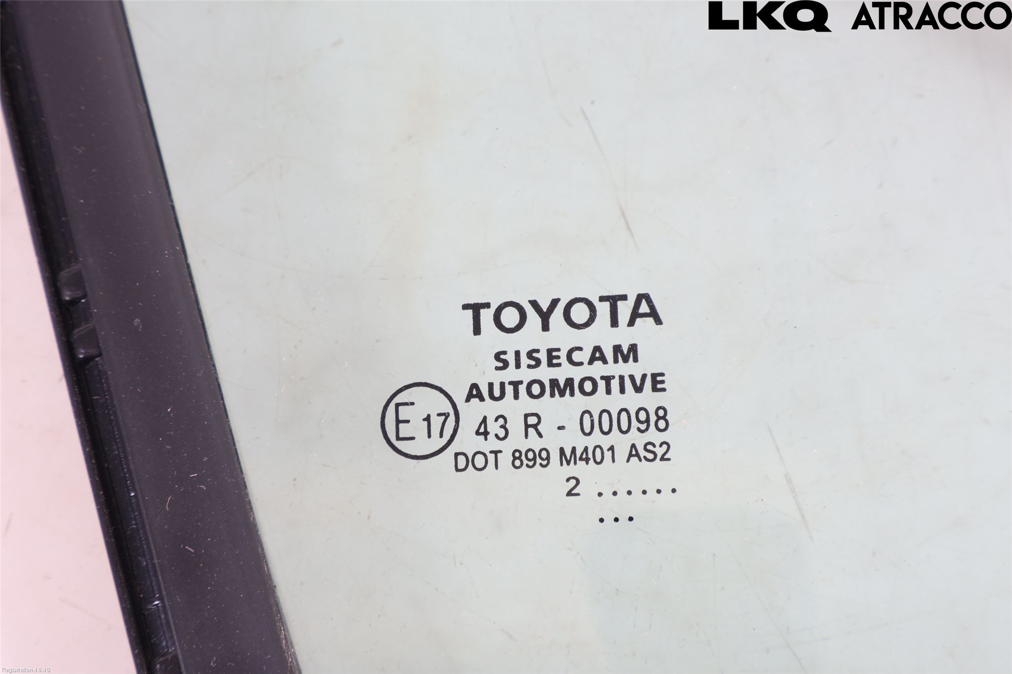 Toyota C-HR 16-23 Dørrute Foran Venstre Trekant