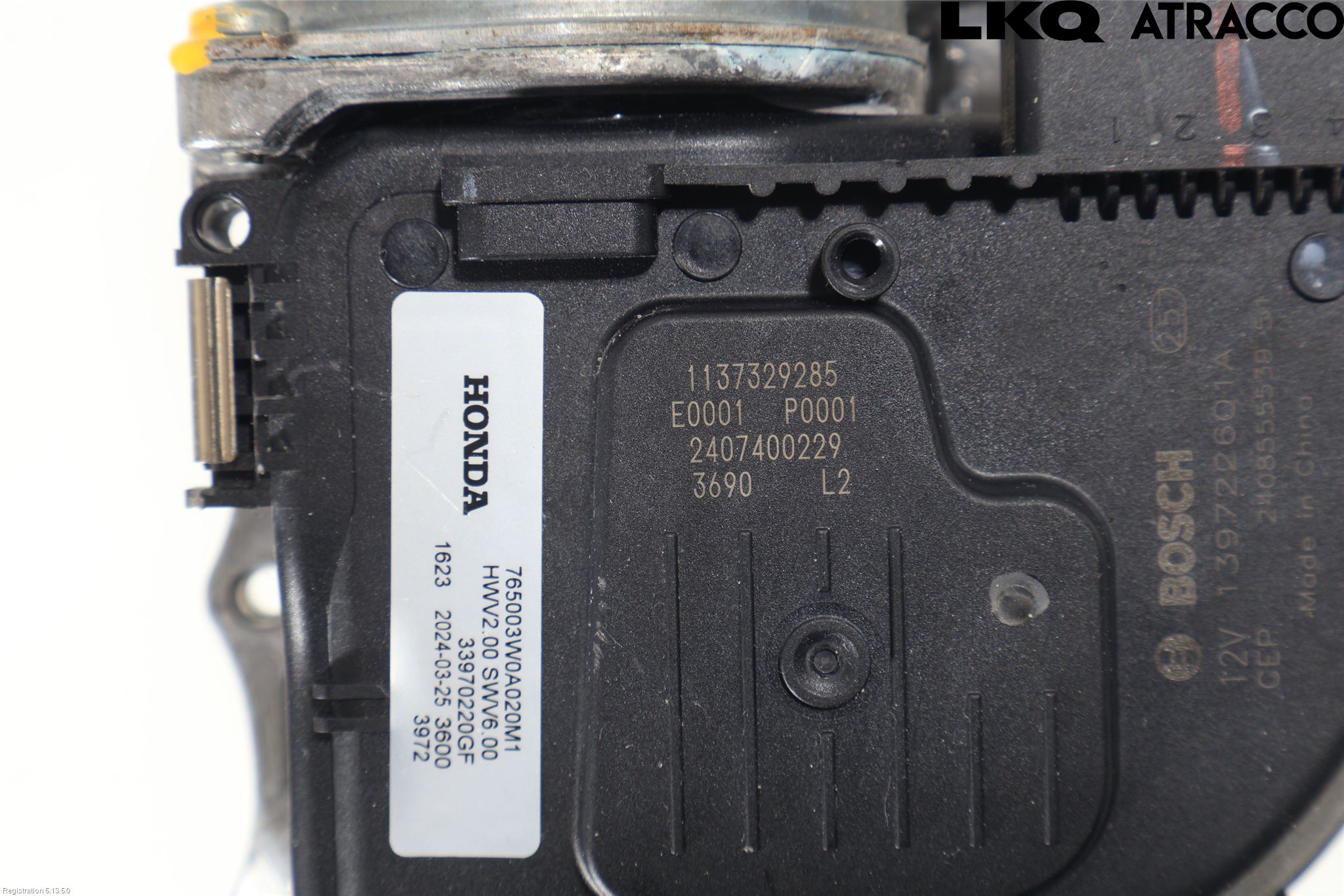 Honda ZR-V 23- Viskeroverføring Frontrute