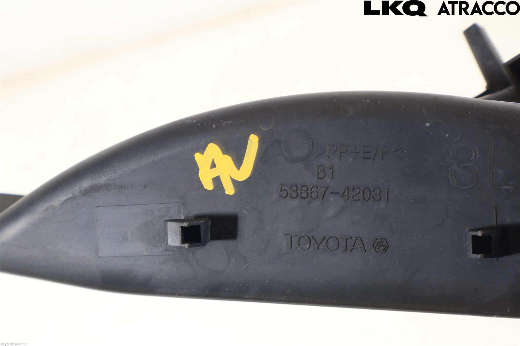 Toyota RAV4 19- Visker Deksel-Grill-Under Frr