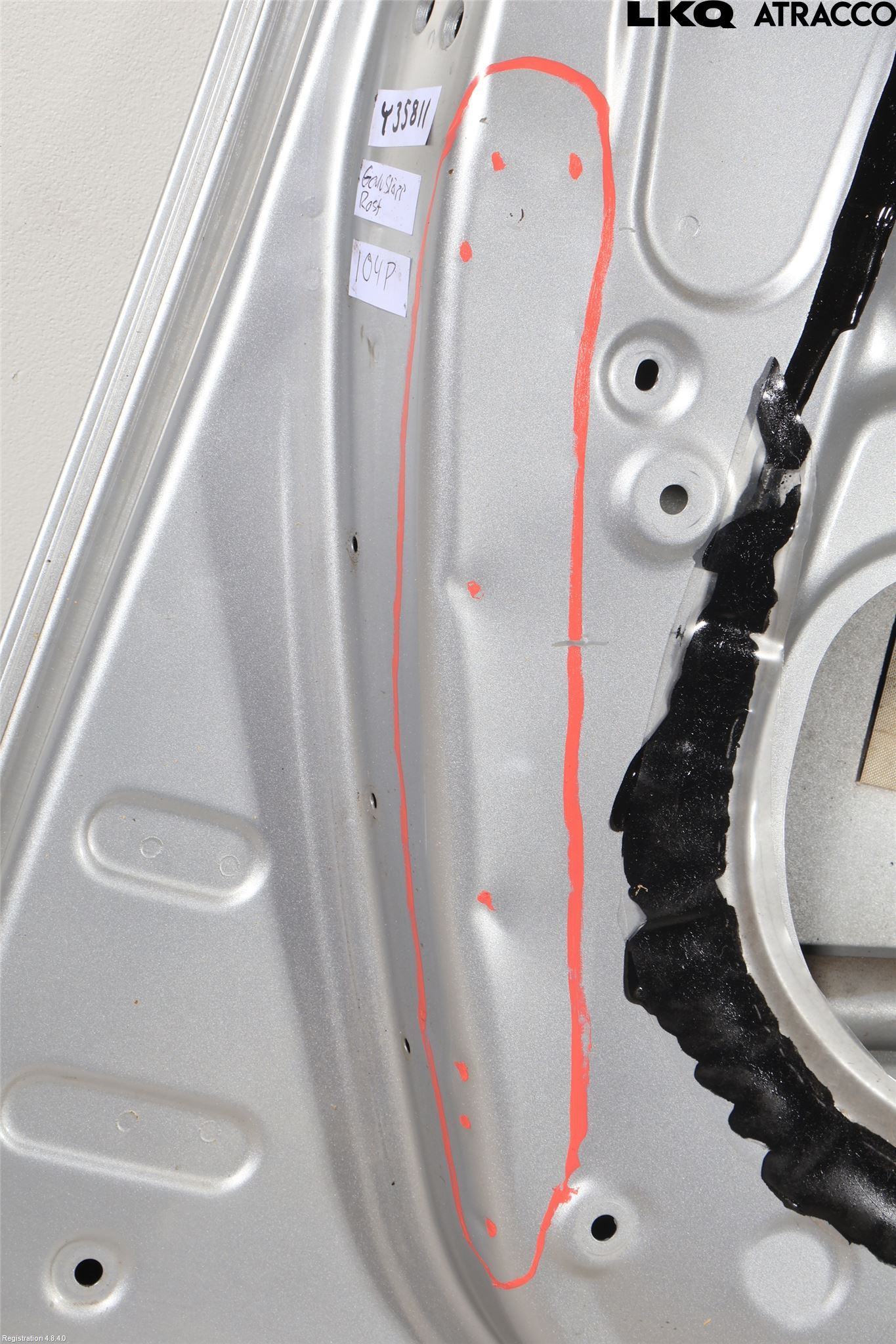 Toyota YARIS XP90 06-11 Dør 4D Foran Venstre