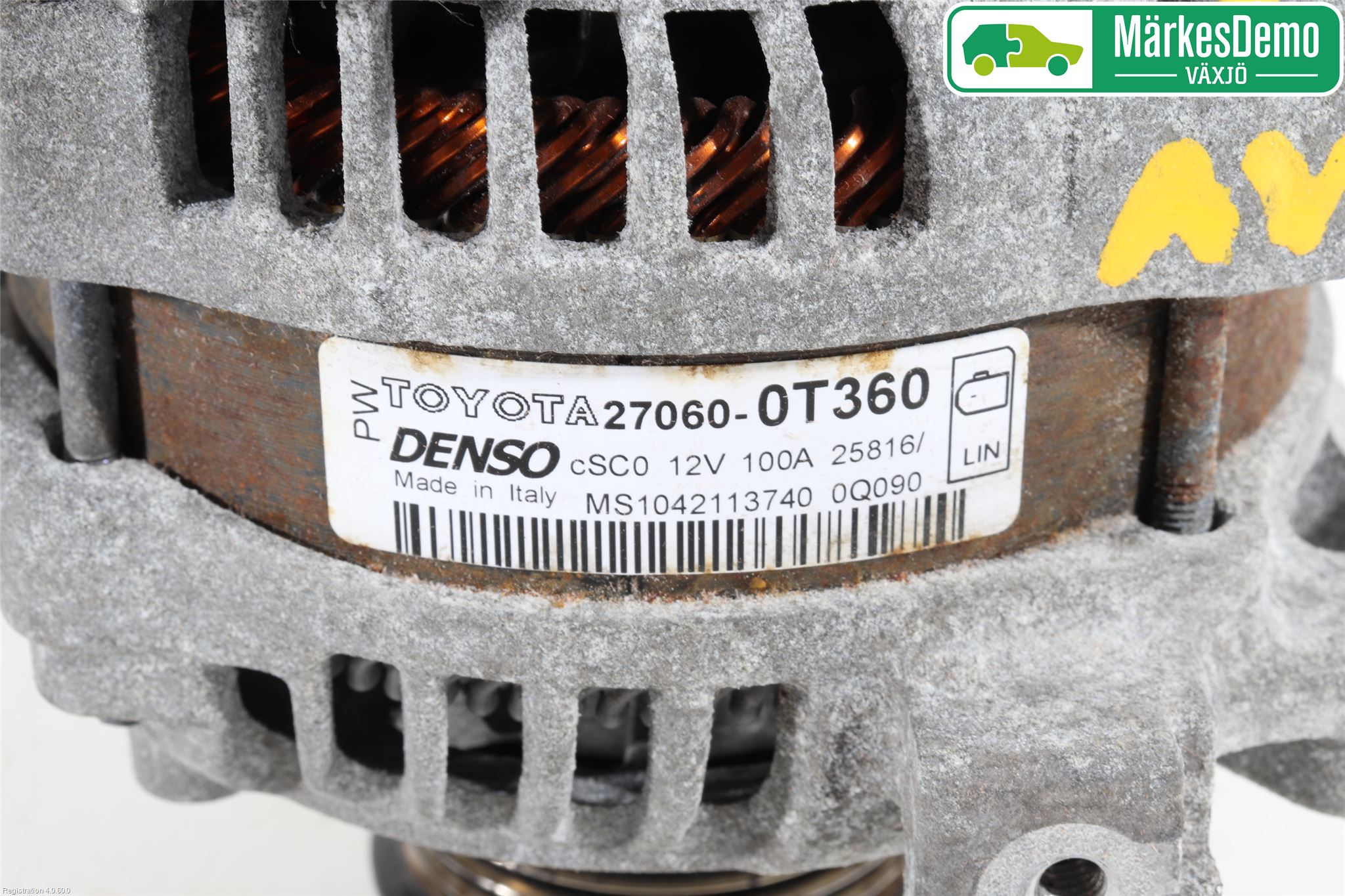 Toyota VERSO 09-18 Dynamo