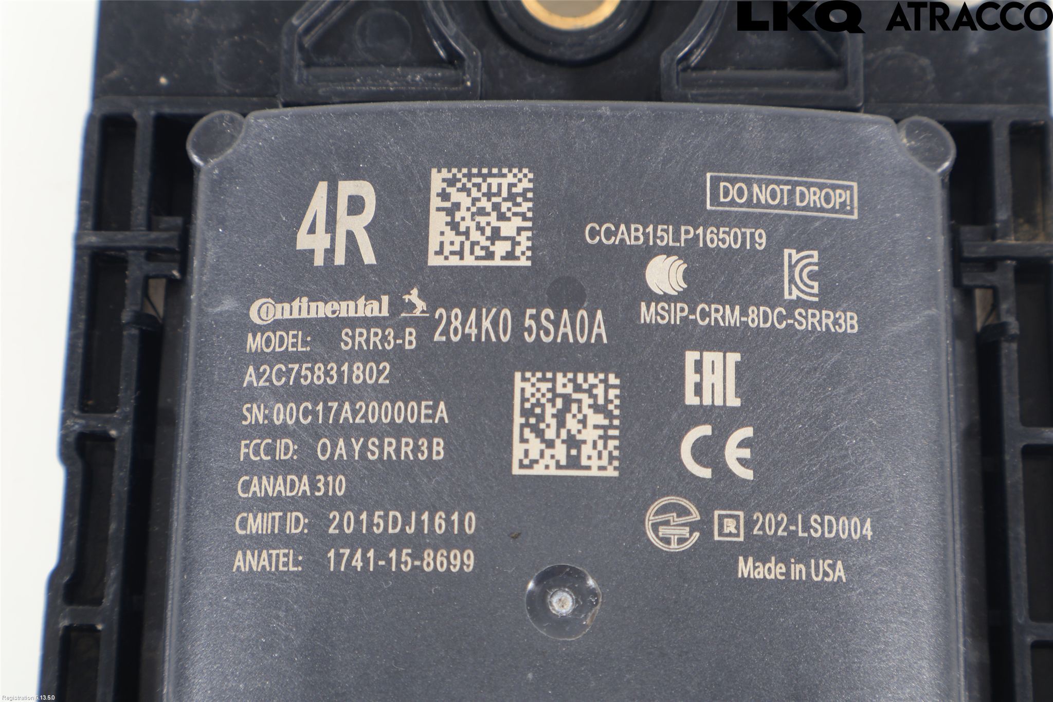 Nissan LEAF 18- Sensor Kollisjonsbeskyttelse