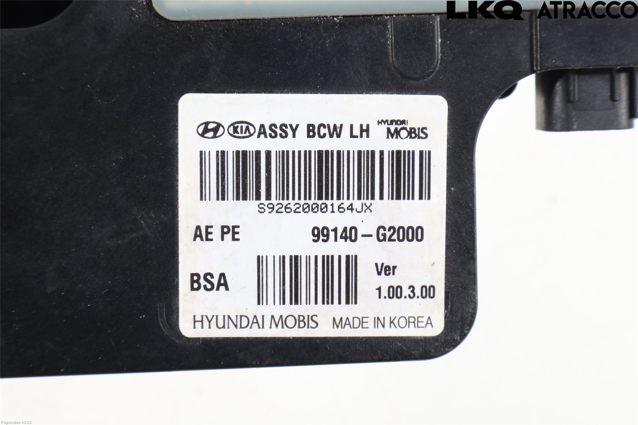 Hyundai IONIQ AE 17-22 Sensor Kollisjonsbeskyttelse