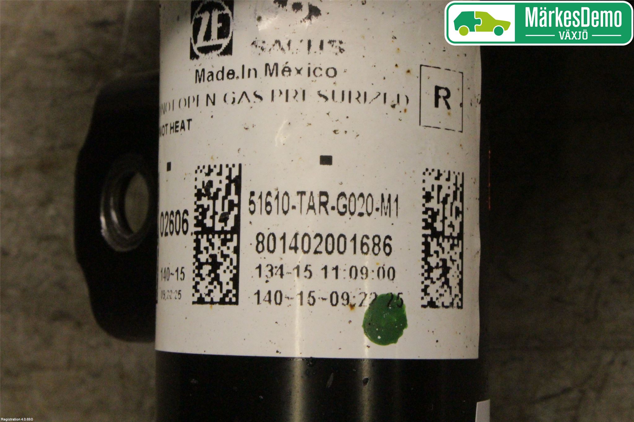 Honda JAZZ 15-20 Fjærbein Foran Høyre