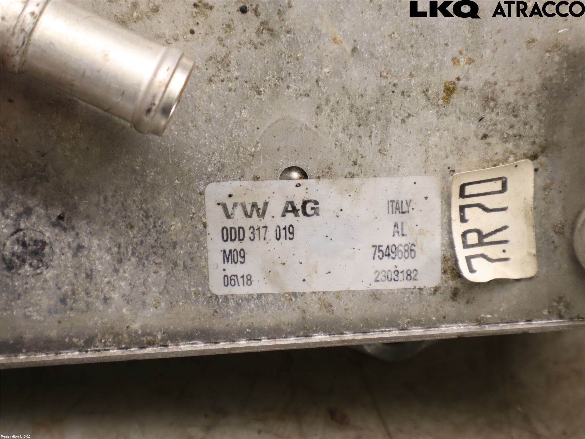 Volkswagen VW PASSAT 15-19 Radiator Oljekjøler Automatgea