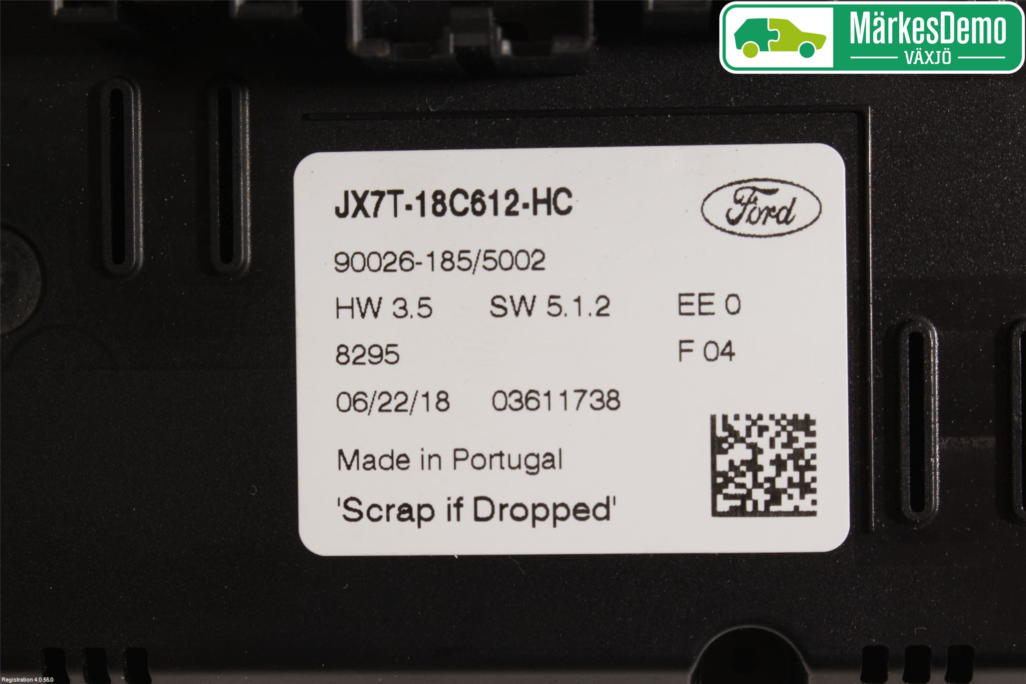 Ford FOCUS 19- Varme Ac Betjening-Display