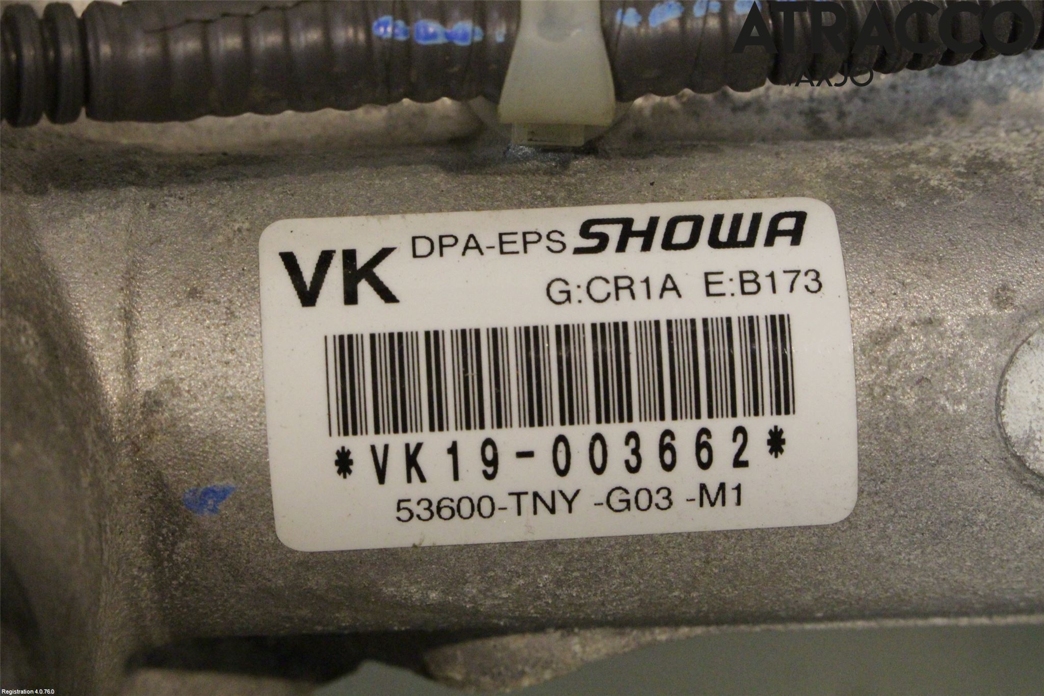 Honda CR-V 19-22 Servo Snekke - Tannstang