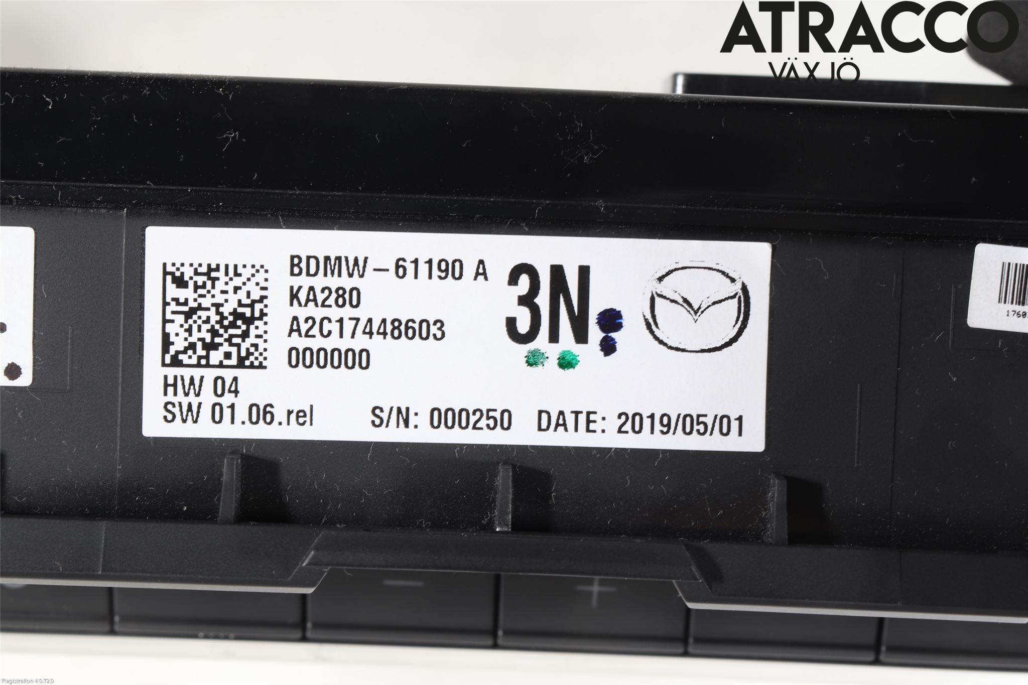 Mazda 3 IV 19- Varme Ac Betjening-Display