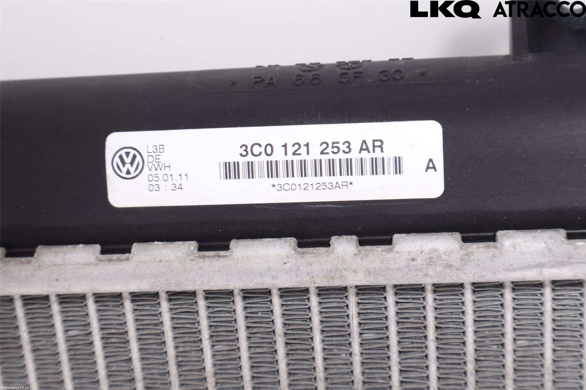 Volkswagen VW PASSAT 11-14 Radiator Manuell