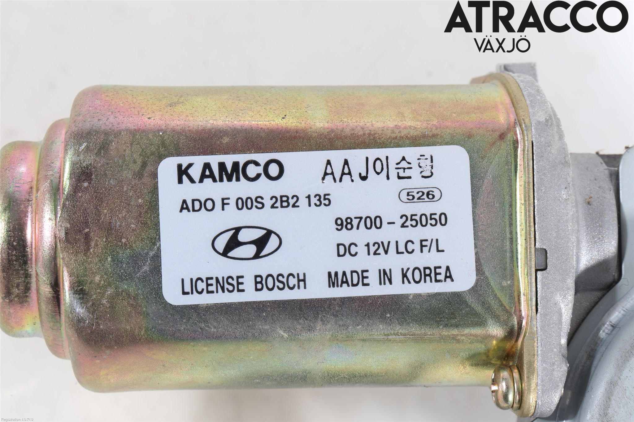 Hyundai ACCENT   03-06 Viskermotor Bakluke