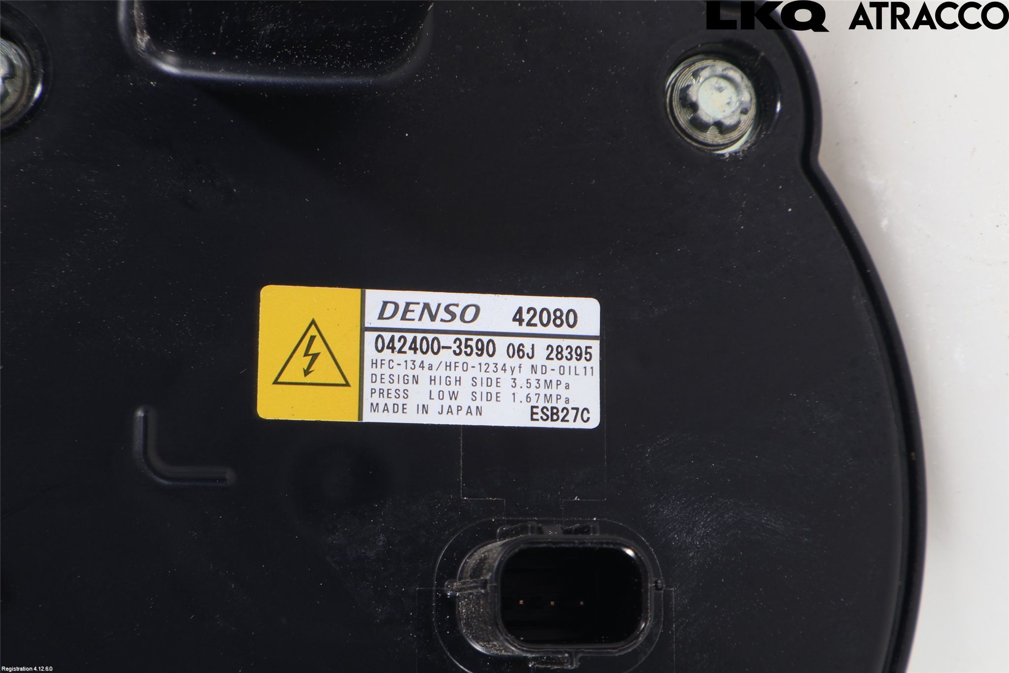 Lexus NX 300h 15-21 Varme Ac Kompressor