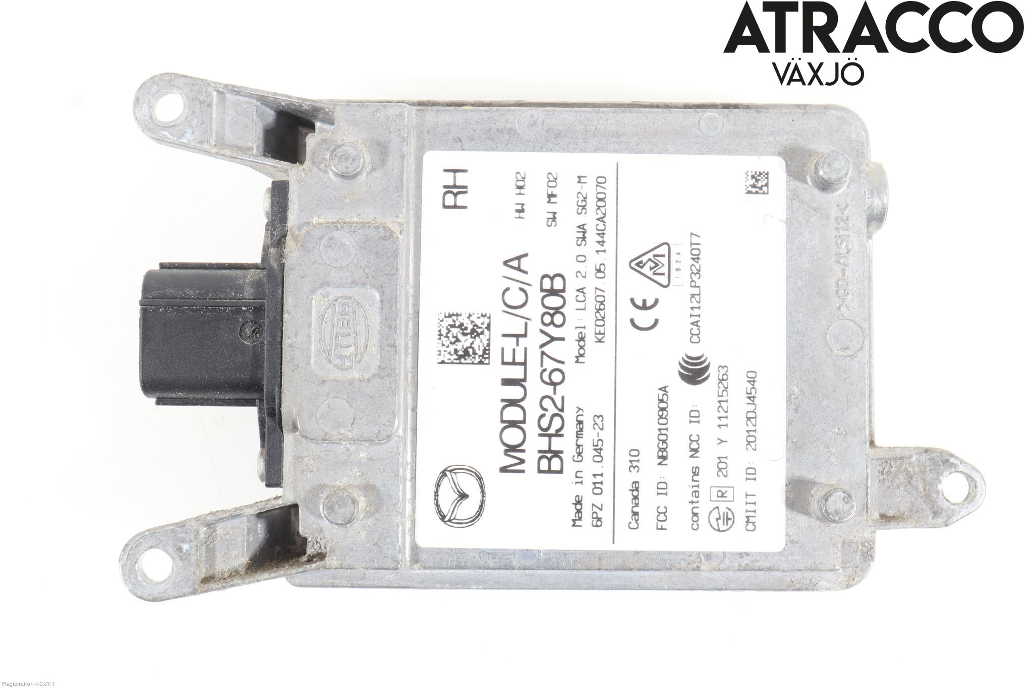 Mazda 3 III 14-19 Sensor Kollisjonsbeskyttelse
