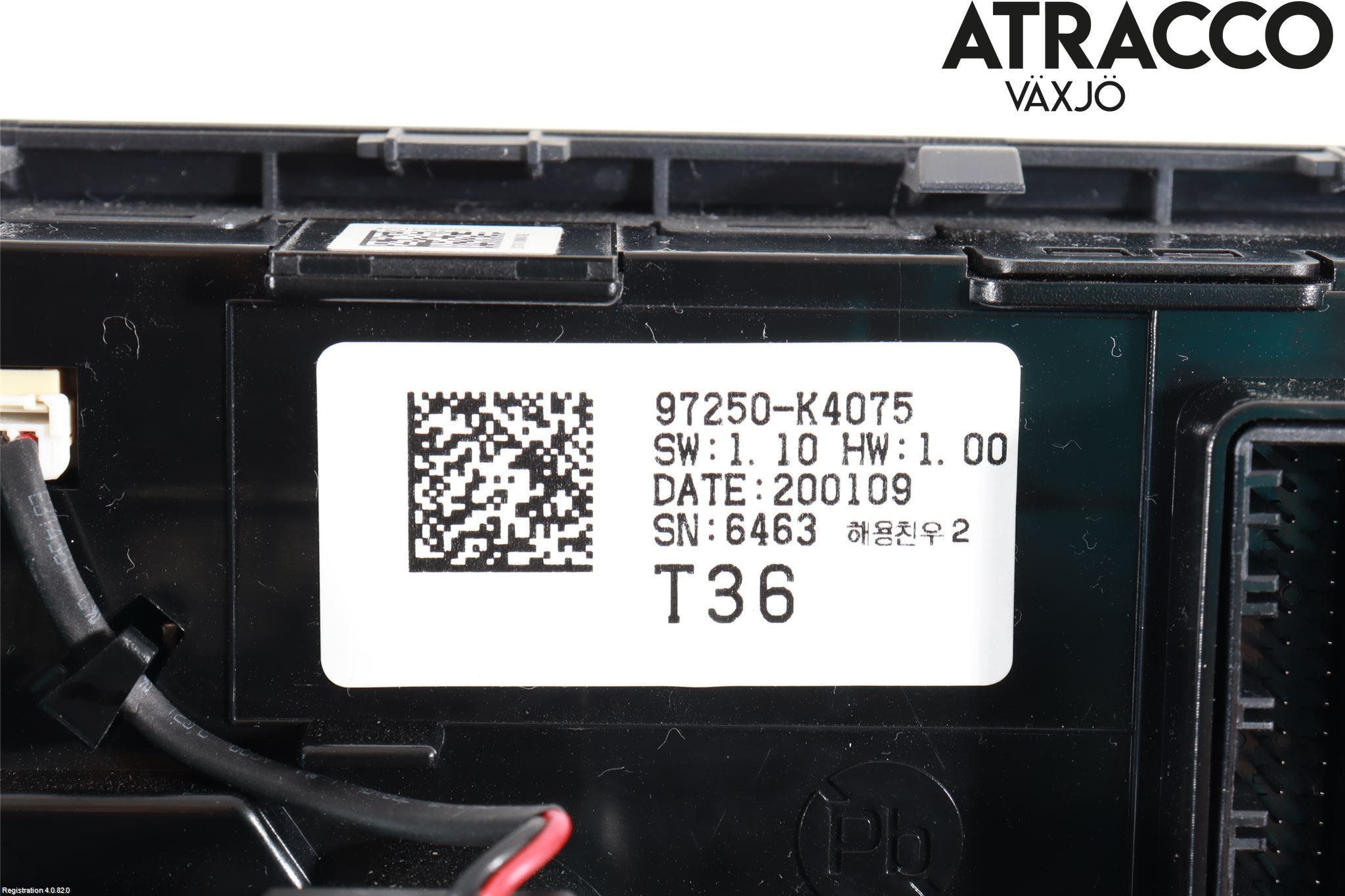 Hyundai KONA/ELECTRIC OS 18-23 Varme Ac Betjening-Display