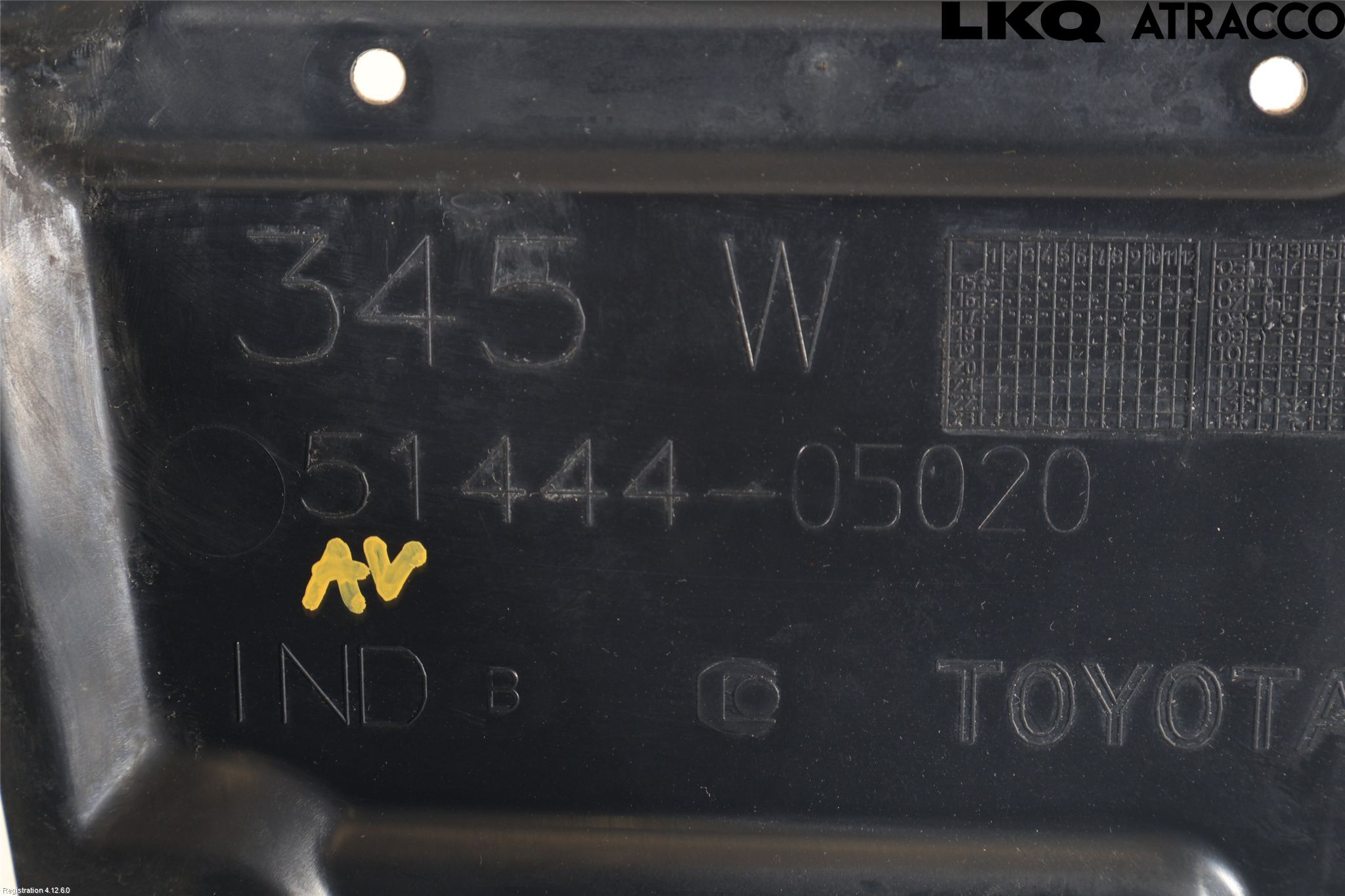Toyota AURIS 13-19 Bunnplate U Motor-Gear-Dørk