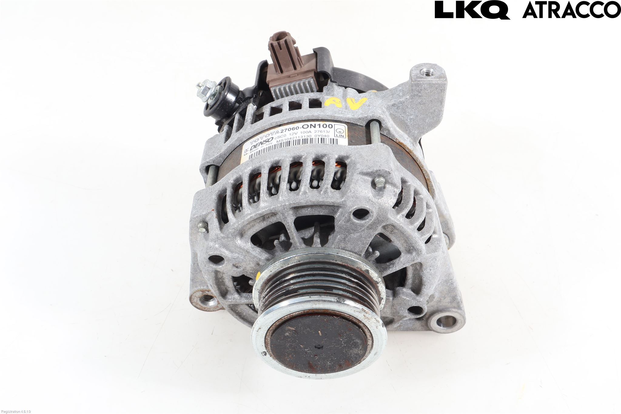 Toyota YARIS XP130 12-14 Dynamo