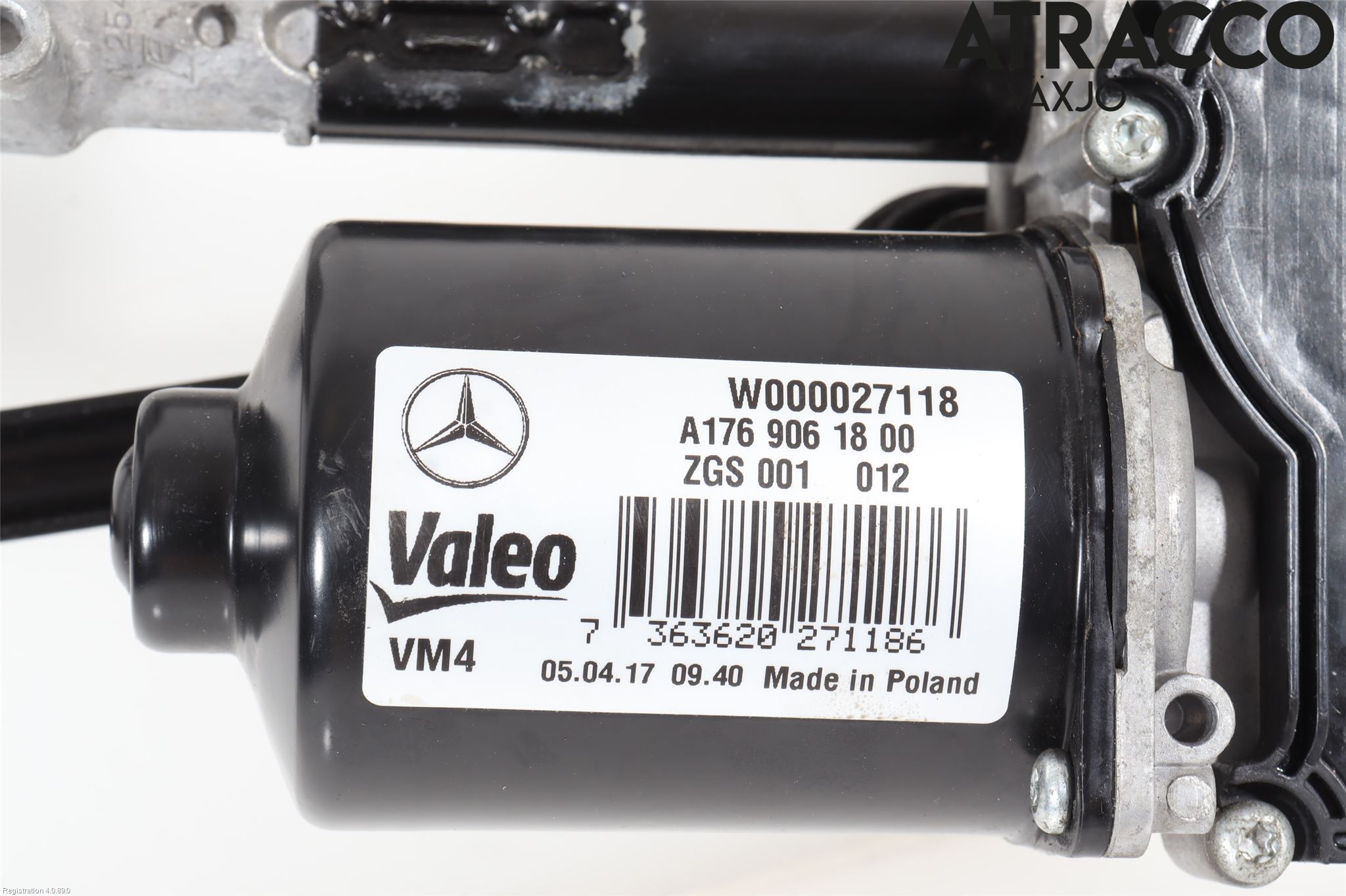 Mercedes-Benz MB CLA-KLASS (C117/X117) 13-19 Viskeroverføring Frontrute