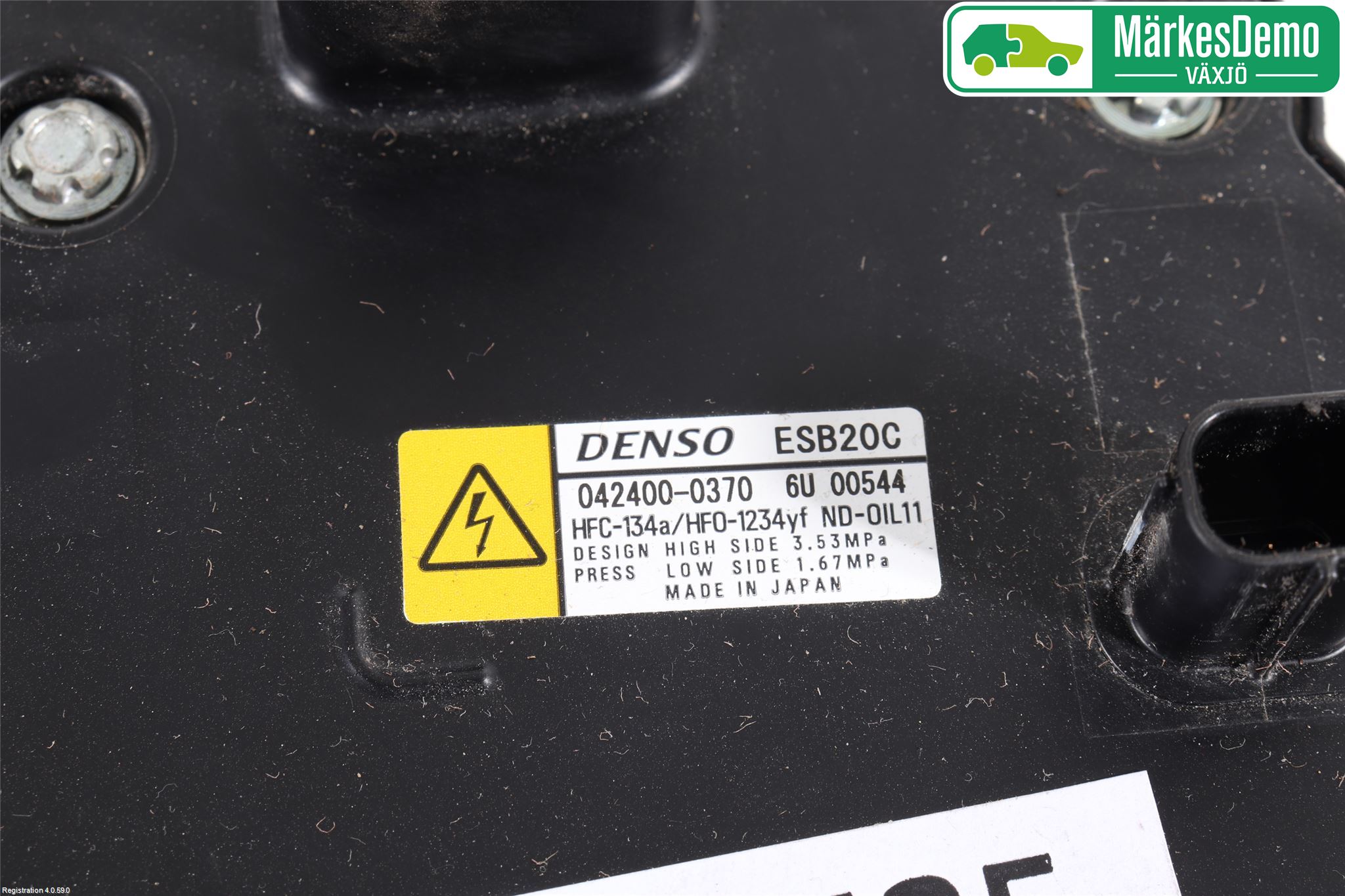 Toyota PRIUS (ZVW50) 16-21 Varme Ac Kompressor